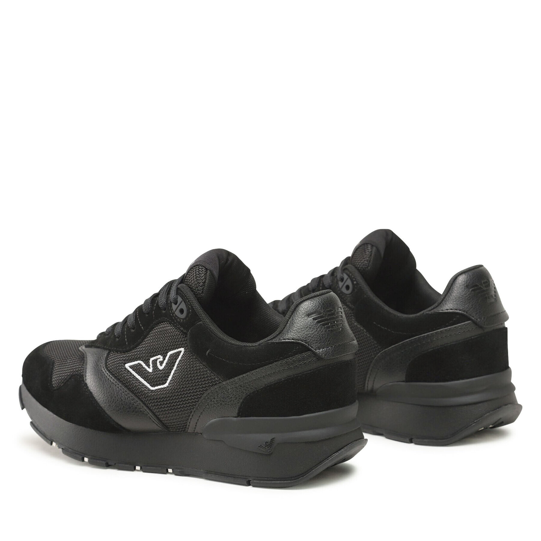 Emporio Armani Sneakersy X4X642 XN951 A083 Čierna - Pepit.sk