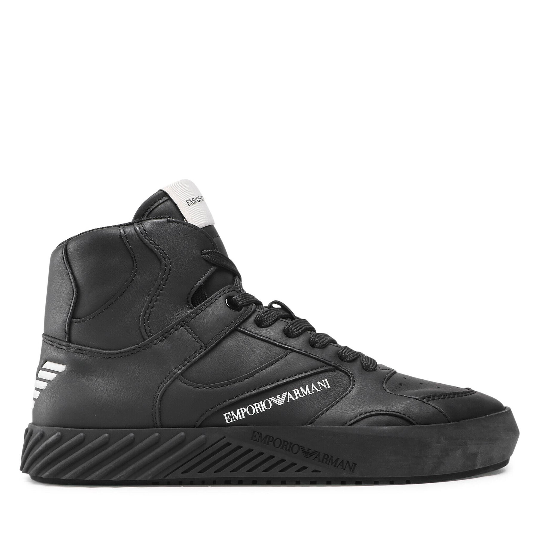 Emporio Armani Sneakersy X4Z100 XN012 00002 Čierna - Pepit.sk