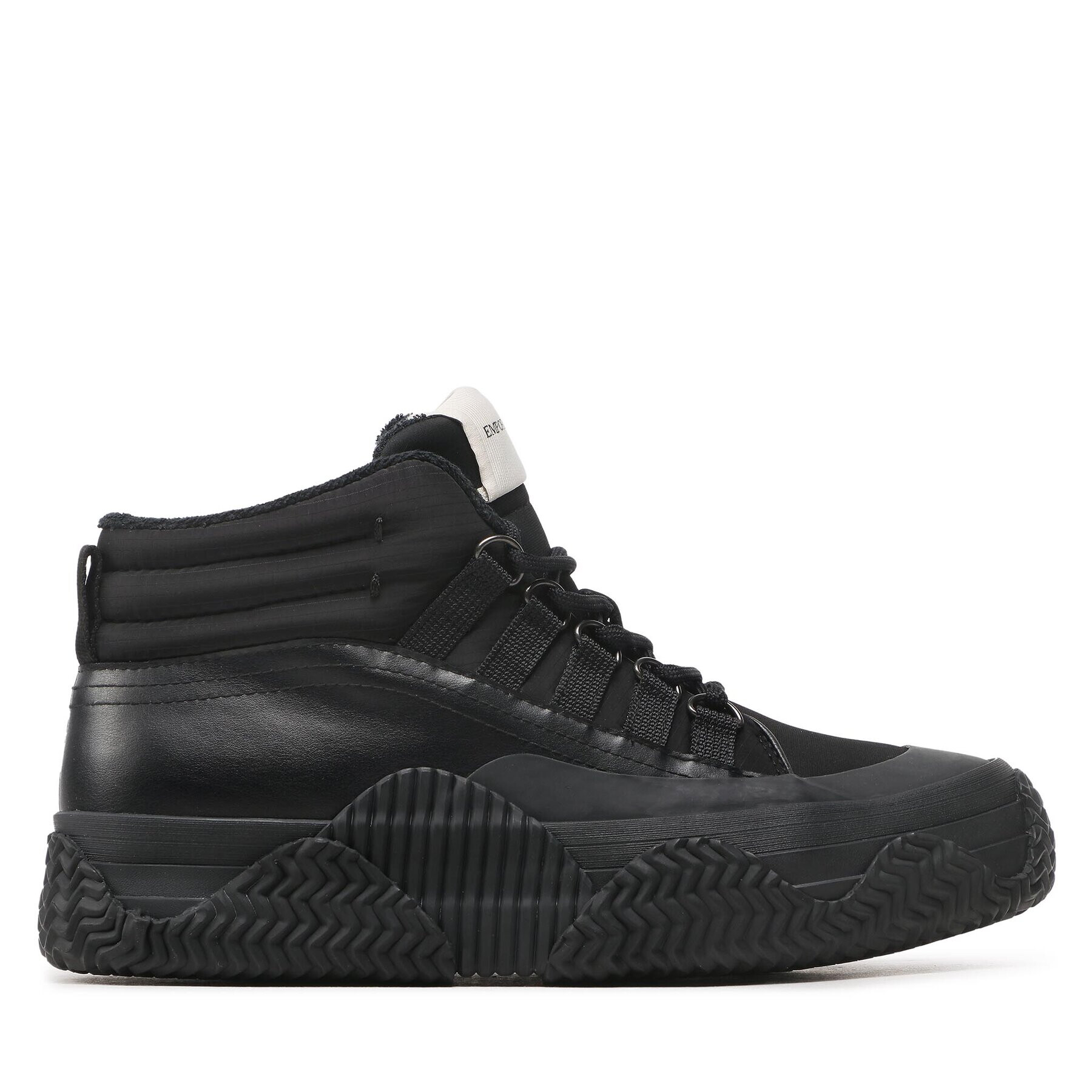 Emporio Armani Sneakersy X4Z116 XN738 K001 Čierna - Pepit.sk