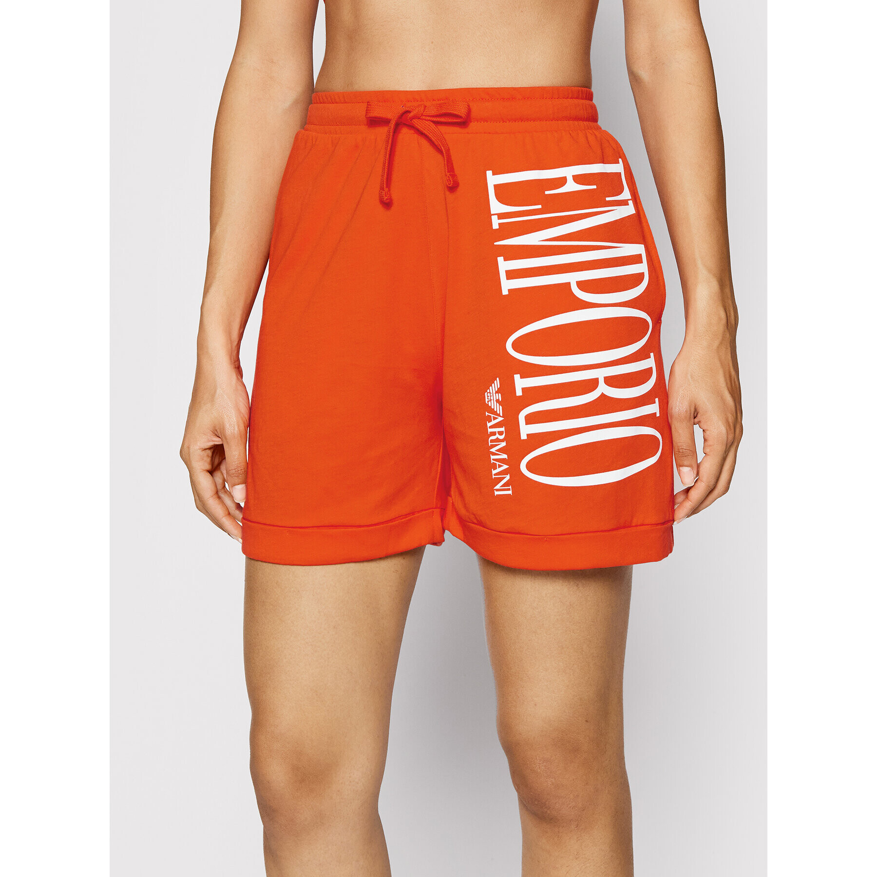 Emporio Armani Športové kraťasy 262723 2R340 17062 Oranžová Regular Fit - Pepit.sk