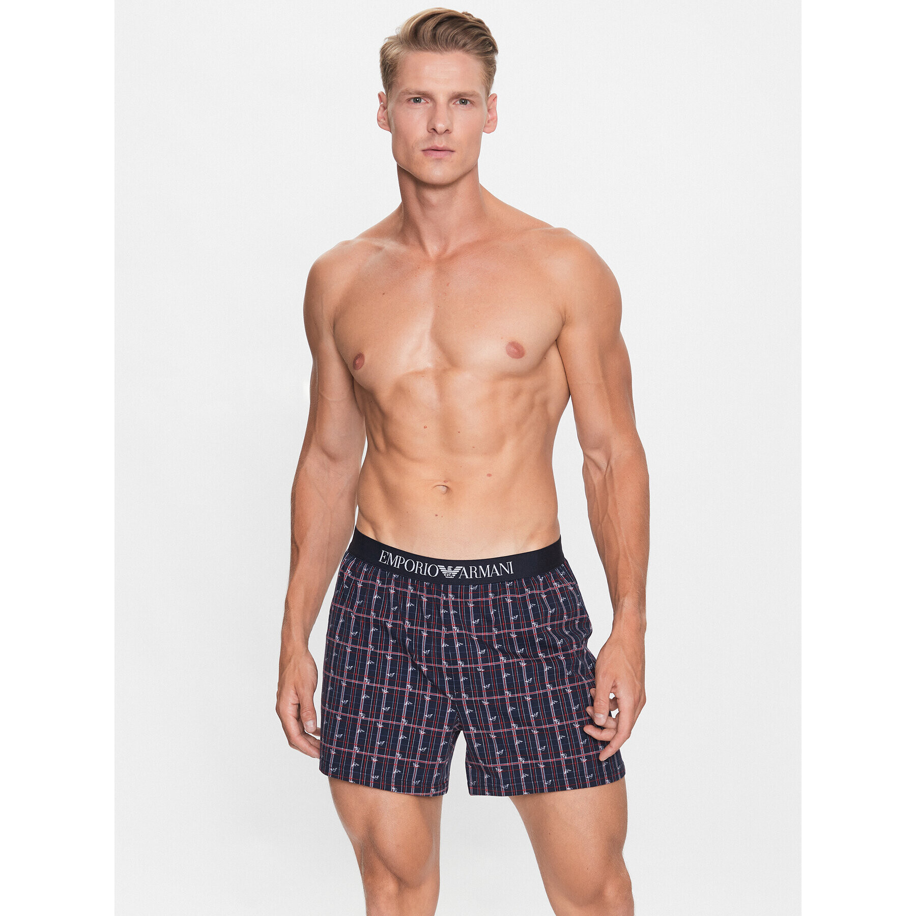 Emporio Armani Underwear Boxerky 111466 3R504 49736 Modrá - Pepit.sk