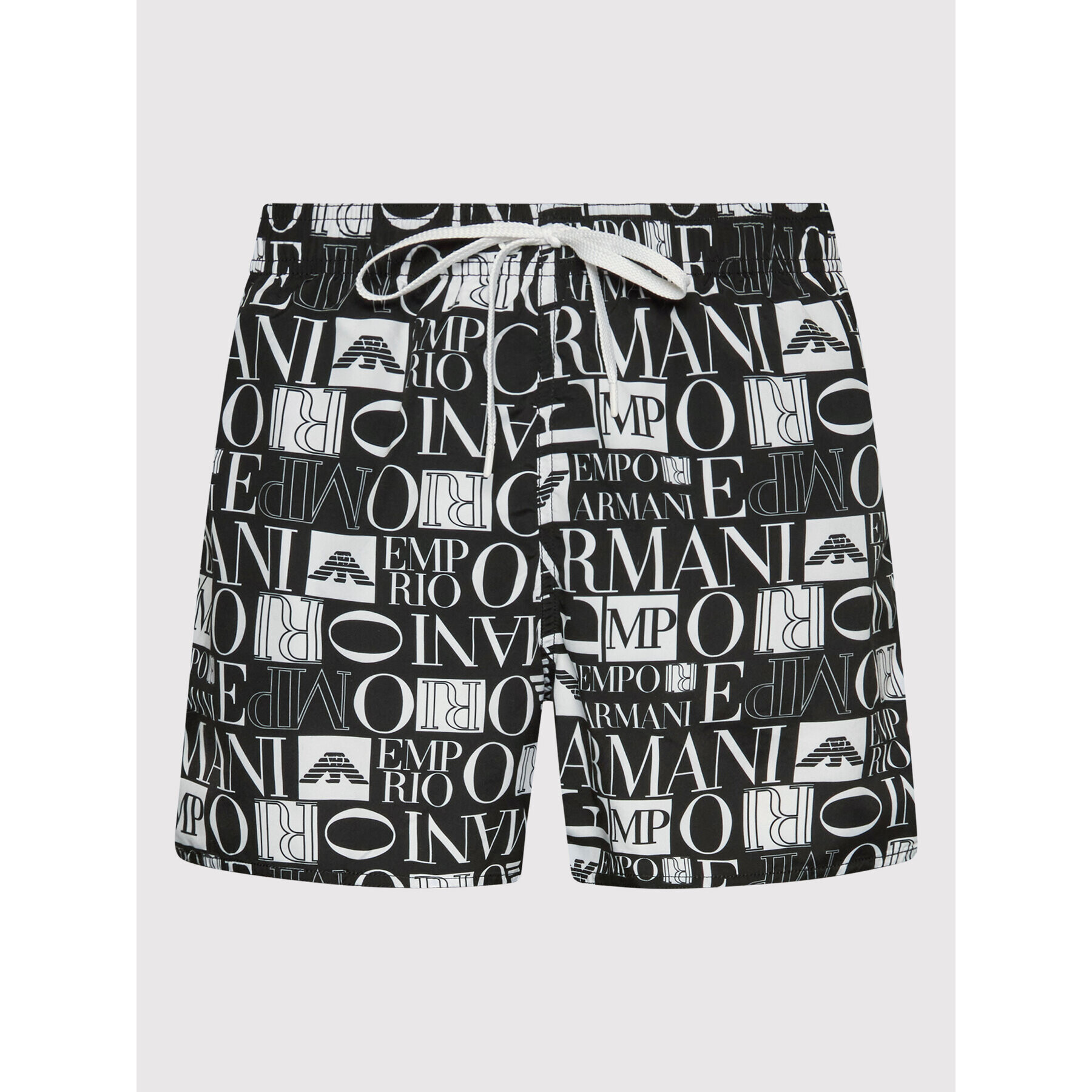 Emporio Armani Underwear Plavecké šortky 211740 2R481 00020 Čierna Regular Fit - Pepit.sk