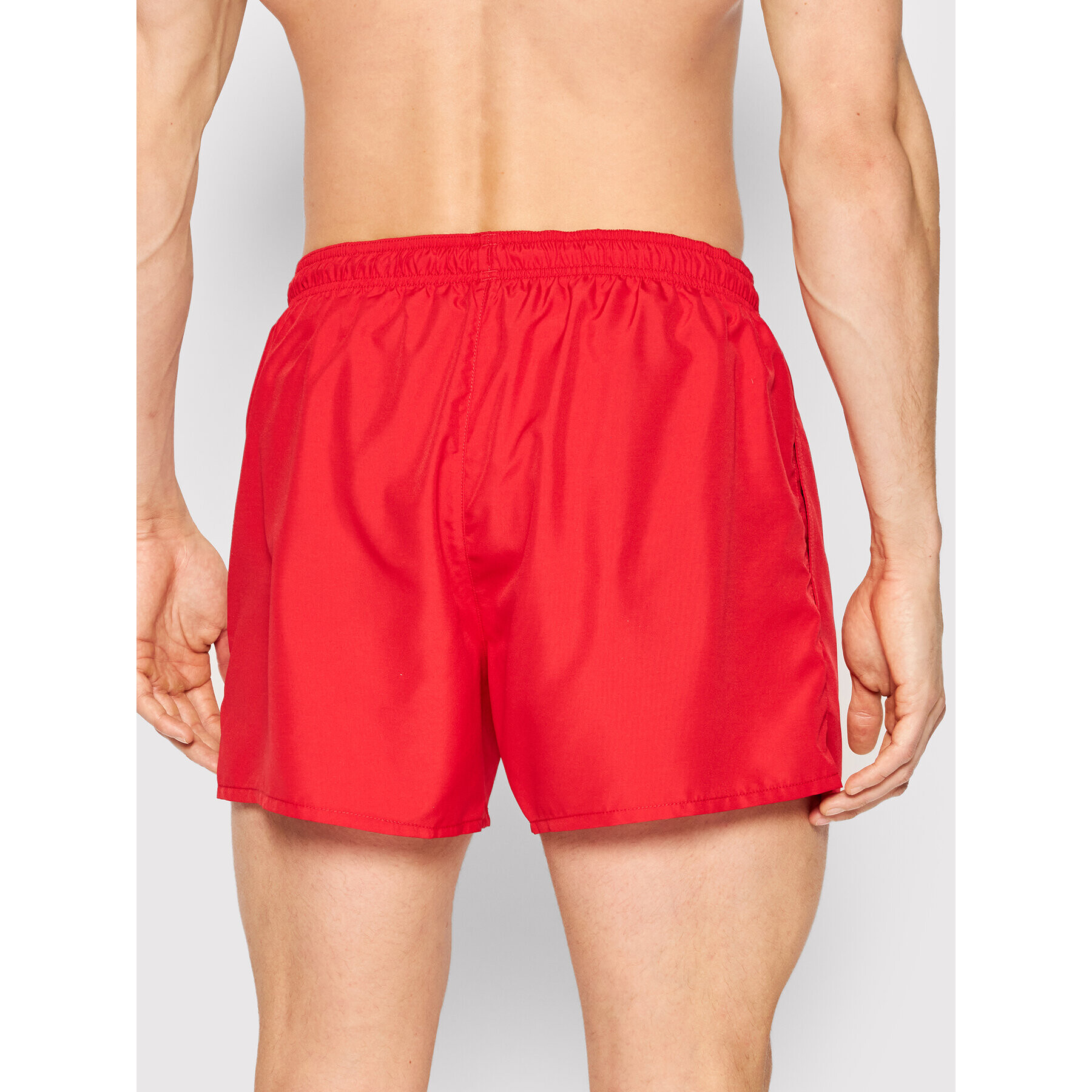 Emporio Armani Underwear Plavecké šortky 211752 2R438 00173 Červená Regular Fit - Pepit.sk