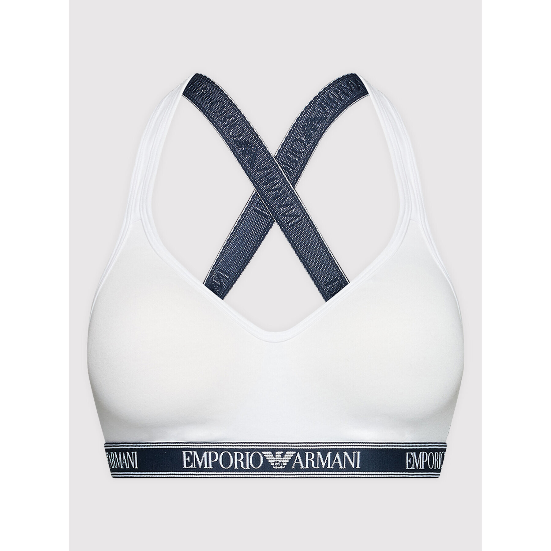 Emporio Armani Underwear Podprsenka bez kostíc 163995 2R227 00010 Biela - Pepit.sk