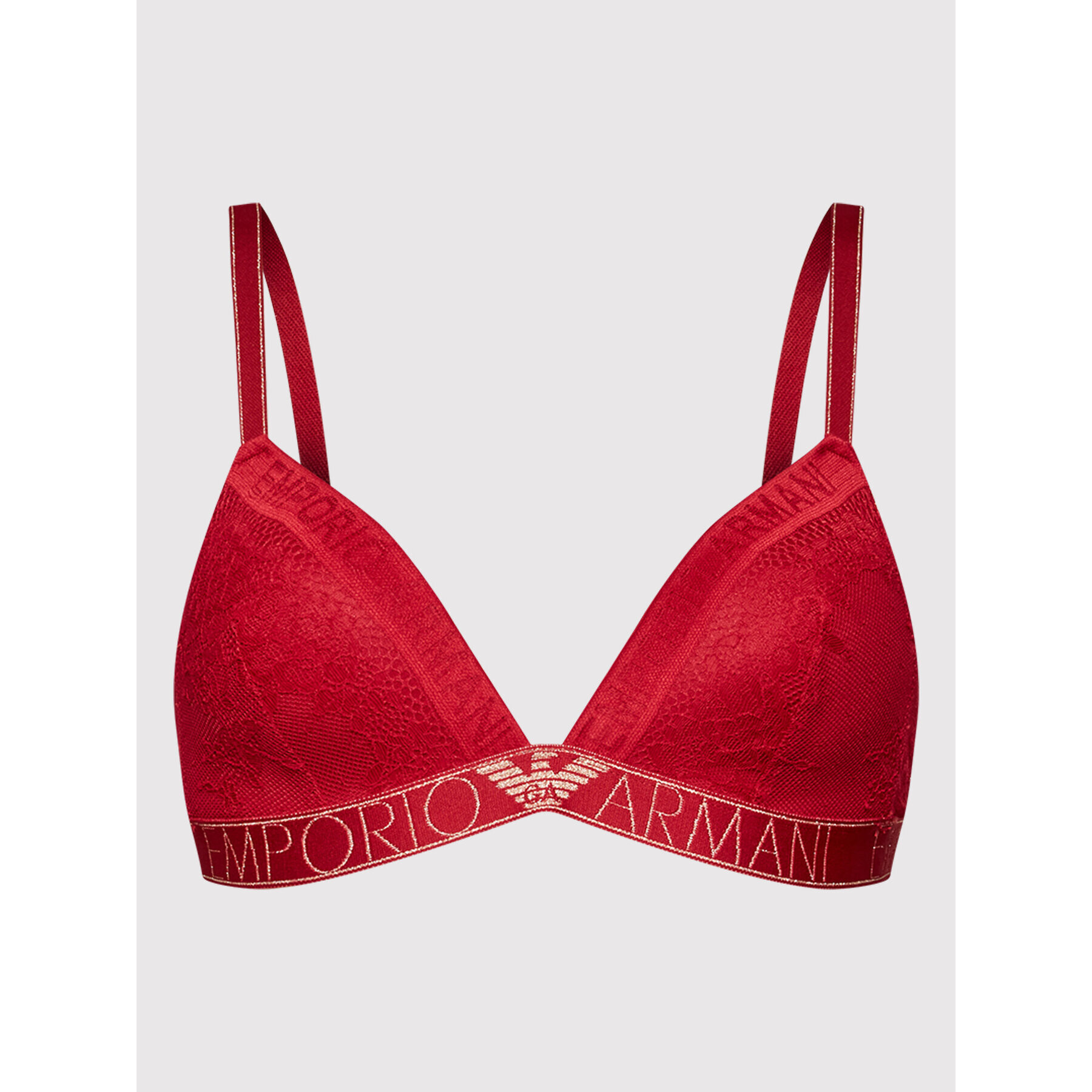 Emporio Armani Underwear Podprsenka Bralette 164298 1A207 08674 Červená - Pepit.sk