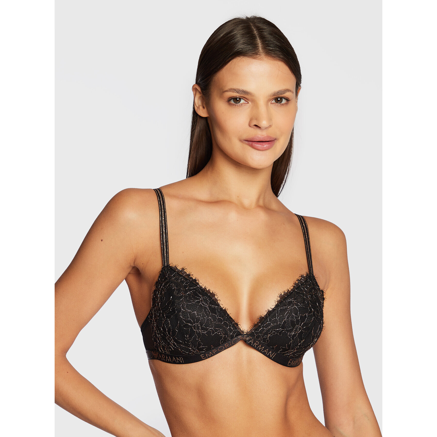 Emporio Armani Underwear Podprsenka Bralette 164298 2F207 00020 Čierna - Pepit.sk