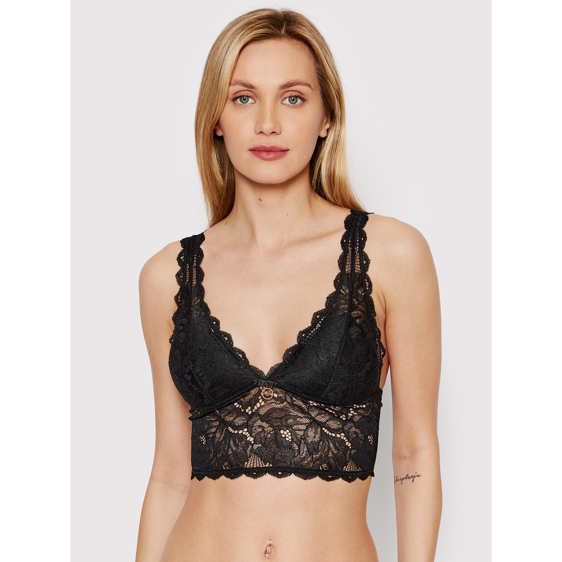 Emporio Armani Underwear Podprsenka Bralette 164313 2R218 00020 Čierna - Pepit.sk