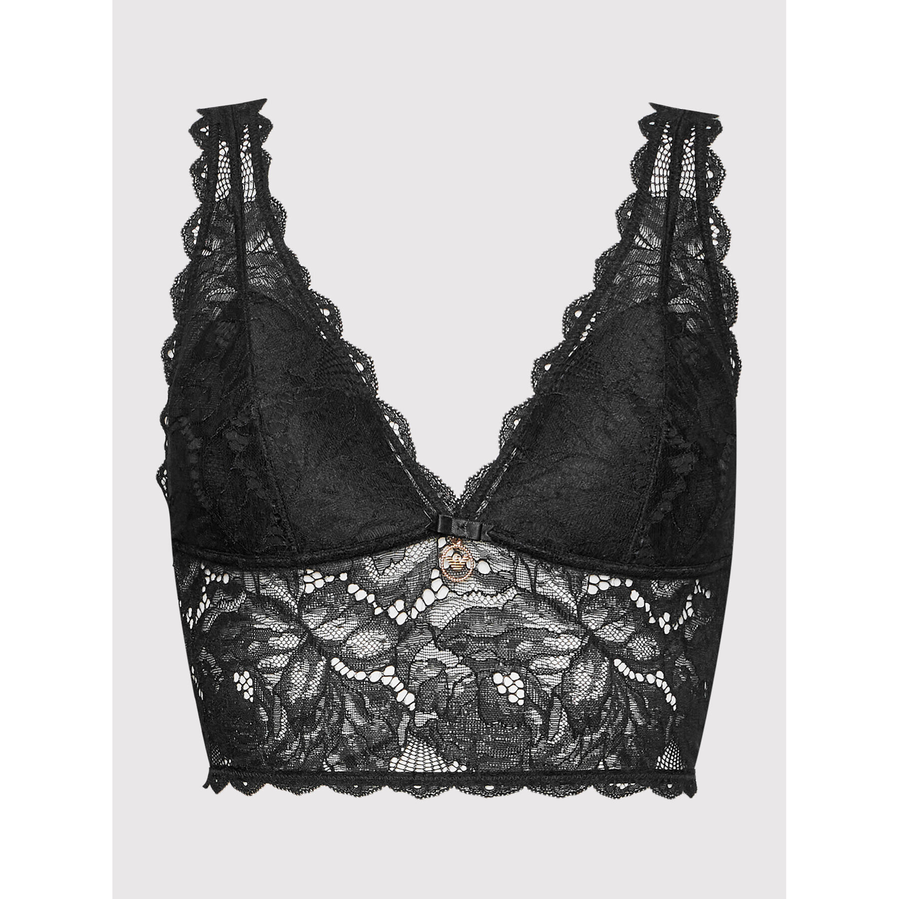 Emporio Armani Underwear Podprsenka Bralette 164313 2R218 00020 Čierna - Pepit.sk