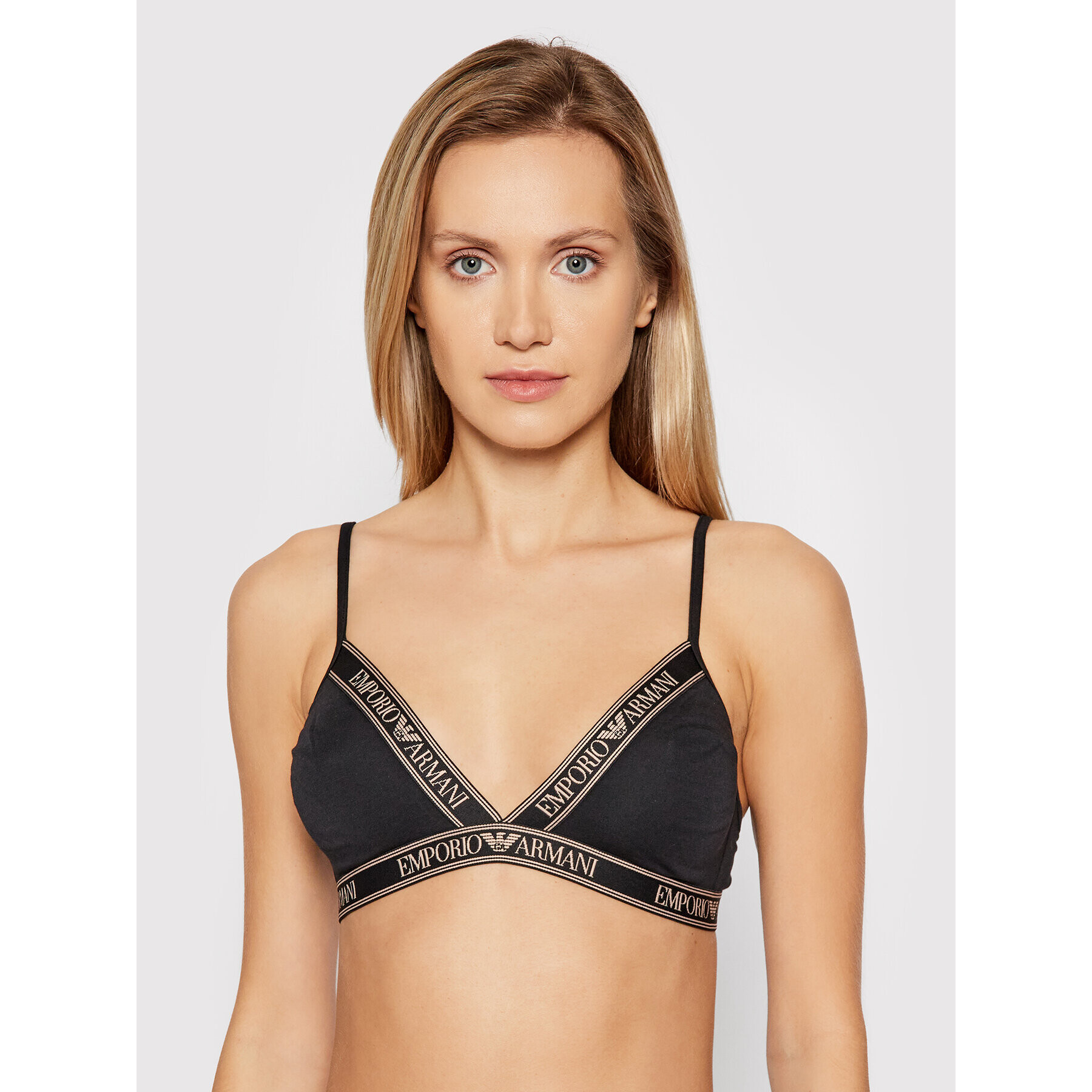 Emporio Armani Underwear Podprsenka Bralette 164486 1A227 00020 Čierna - Pepit.sk