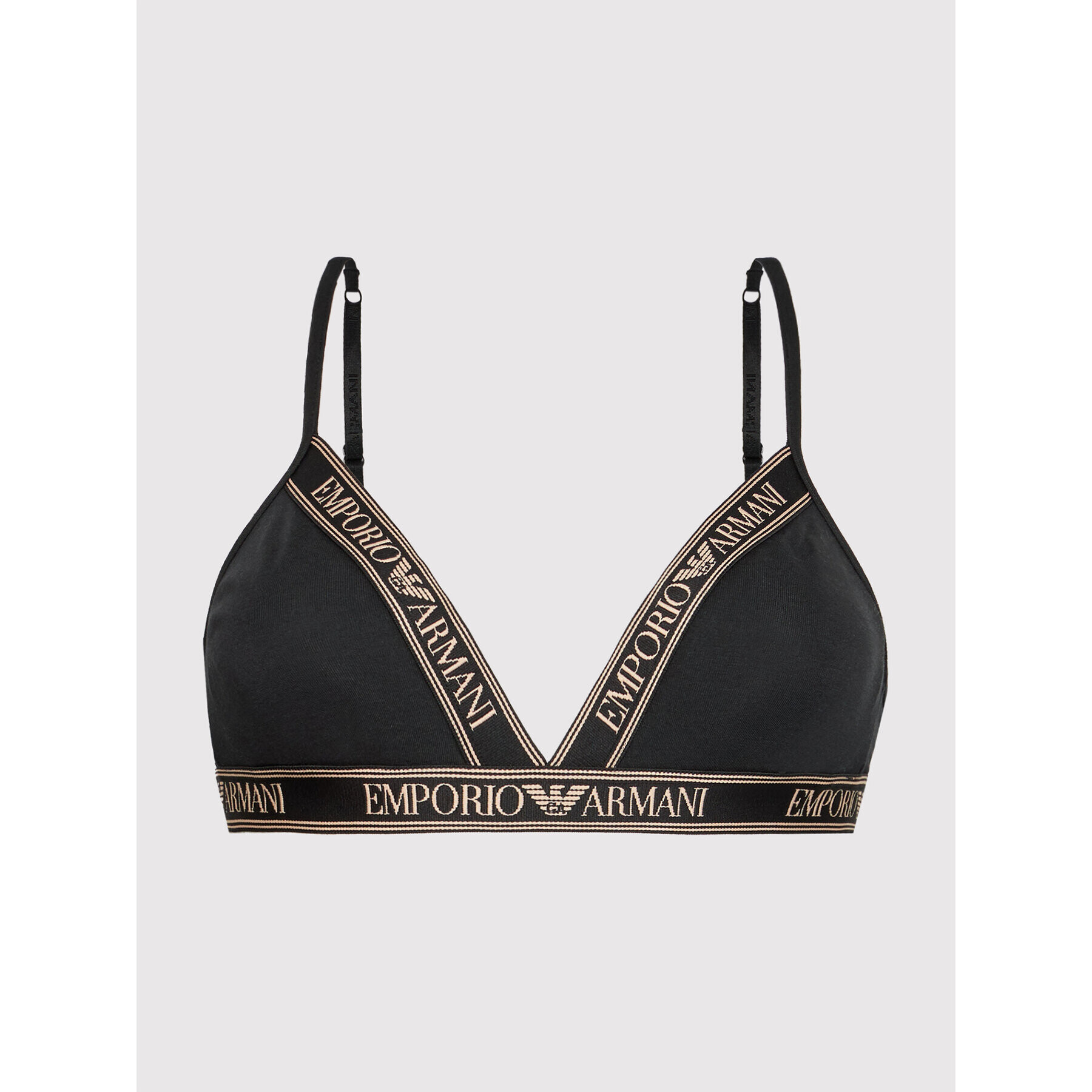 Emporio Armani Underwear Podprsenka Bralette 164486 1A227 00020 Čierna - Pepit.sk