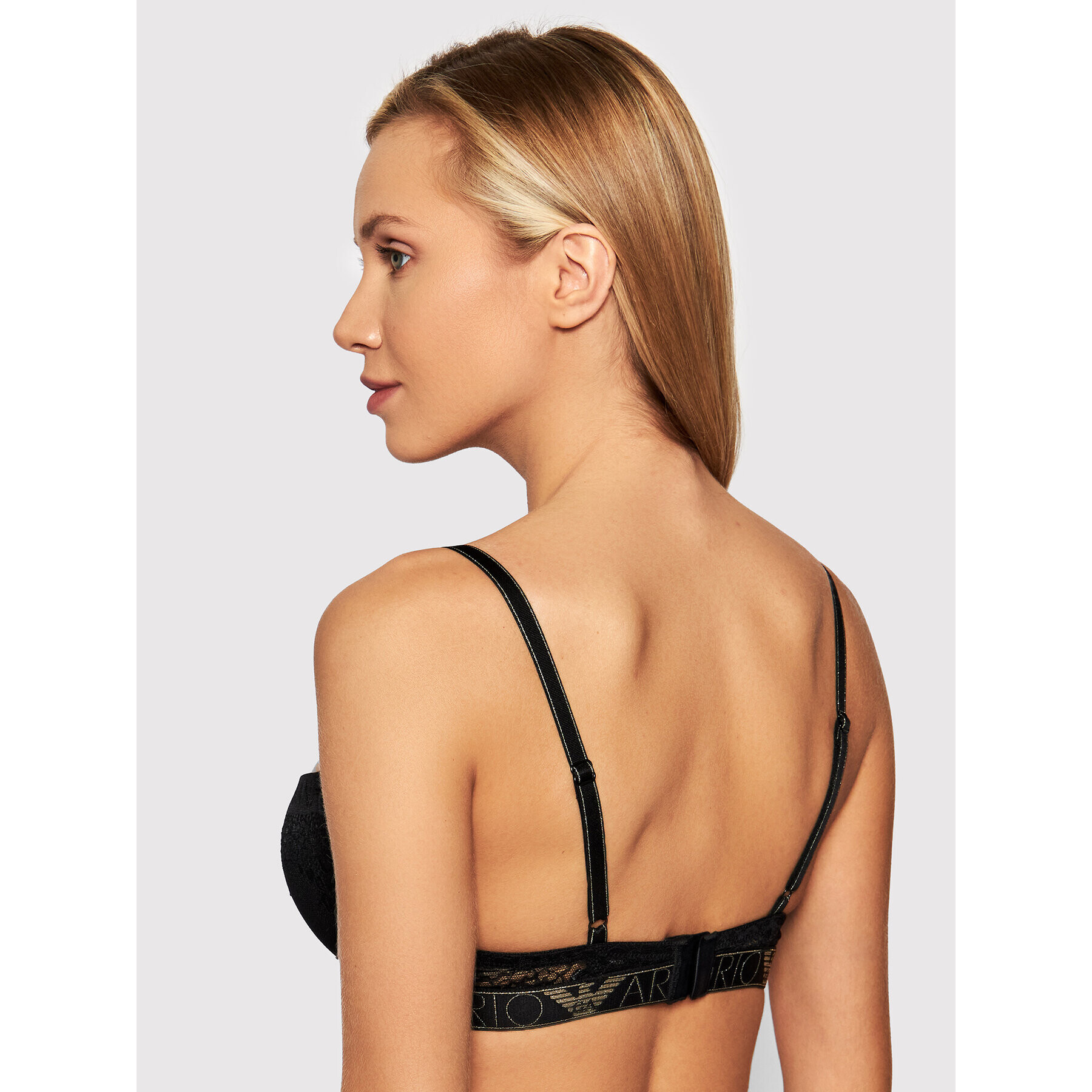 Emporio Armani Underwear Podprsenka Push-up 164394 1A207 00020 Čierna - Pepit.sk