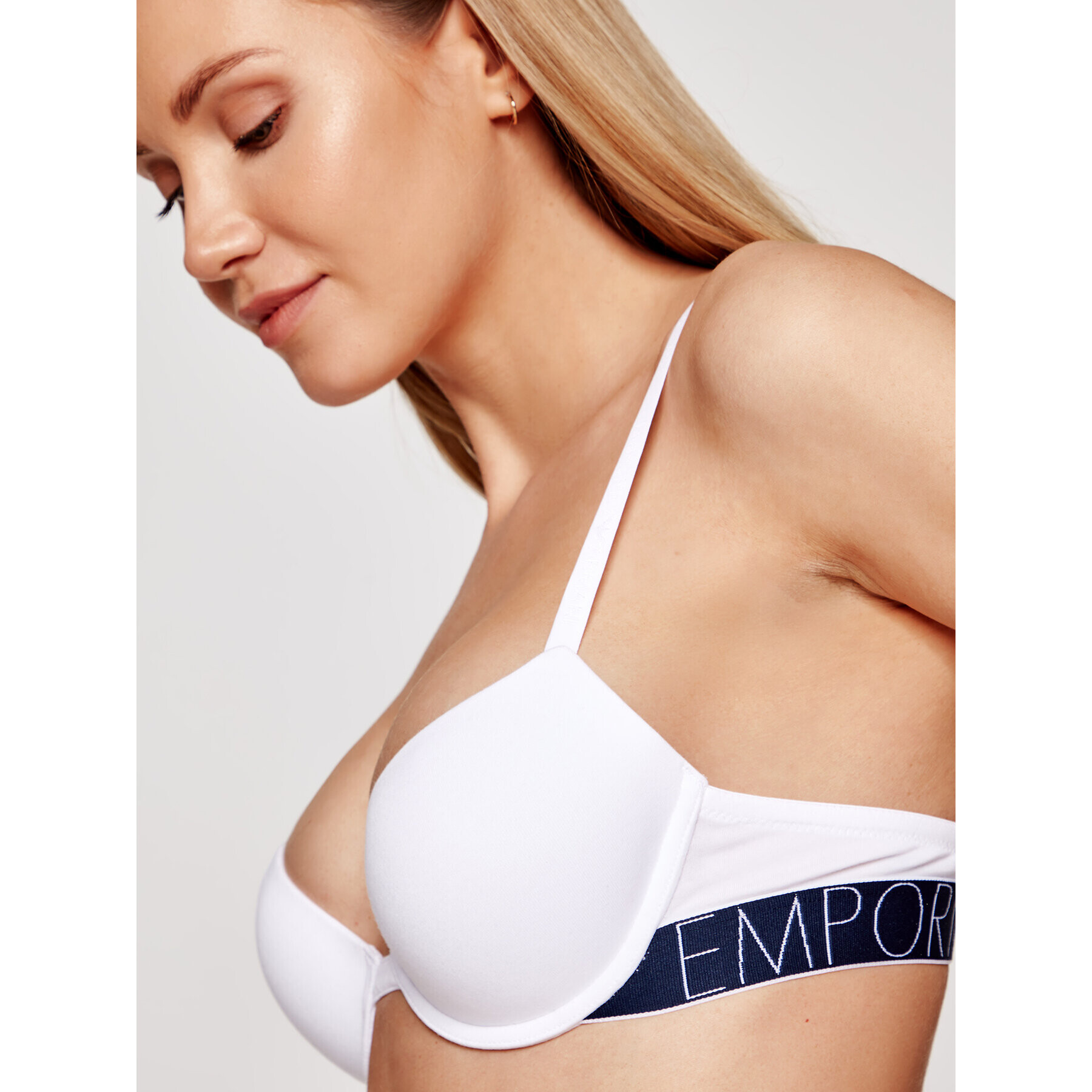 Emporio Armani Underwear Podprsenka Push-up 164394 1P227 00010 Biela - Pepit.sk