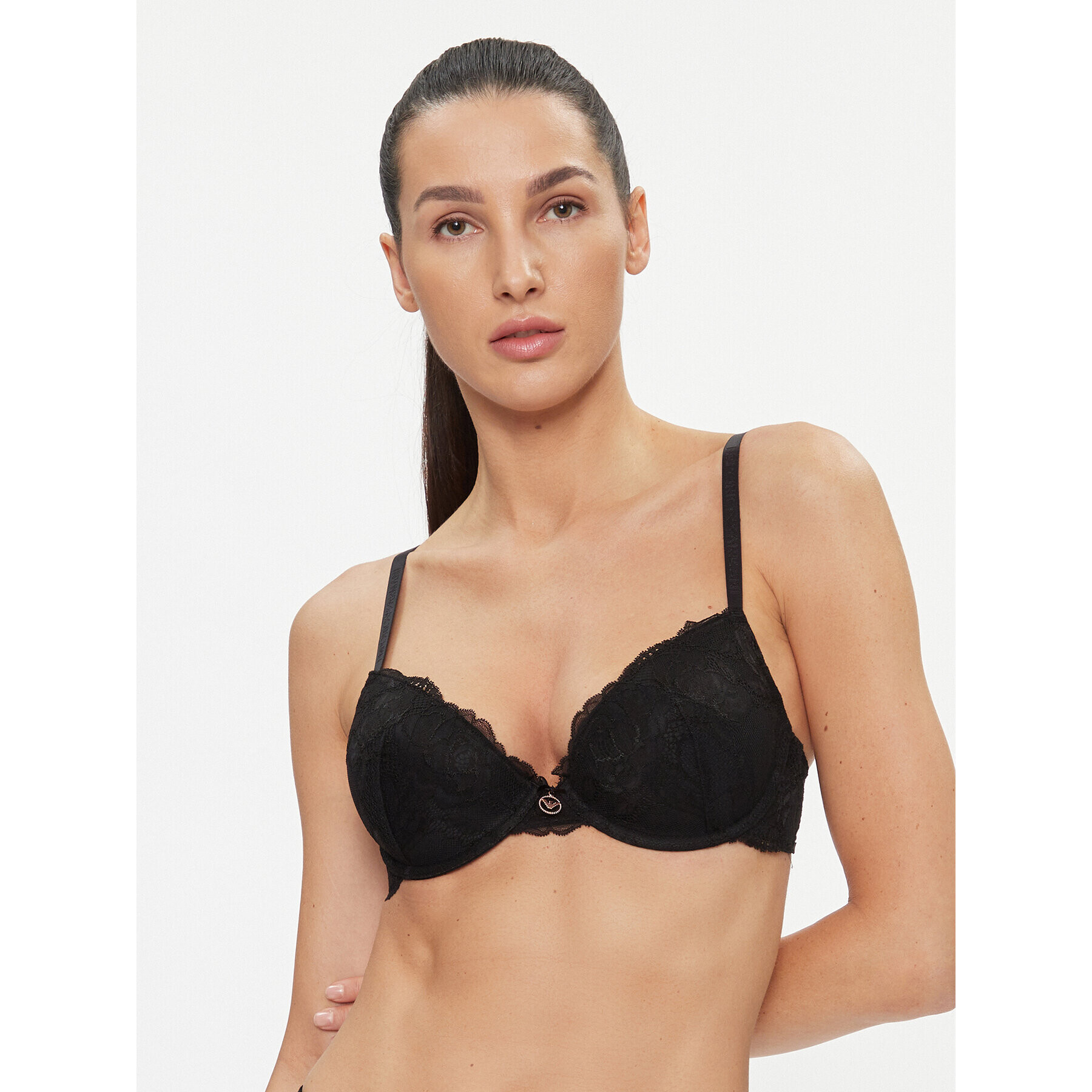 Emporio Armani Underwear Podprsenka Push-up 167394 3F206 00020 Čierna - Pepit.sk