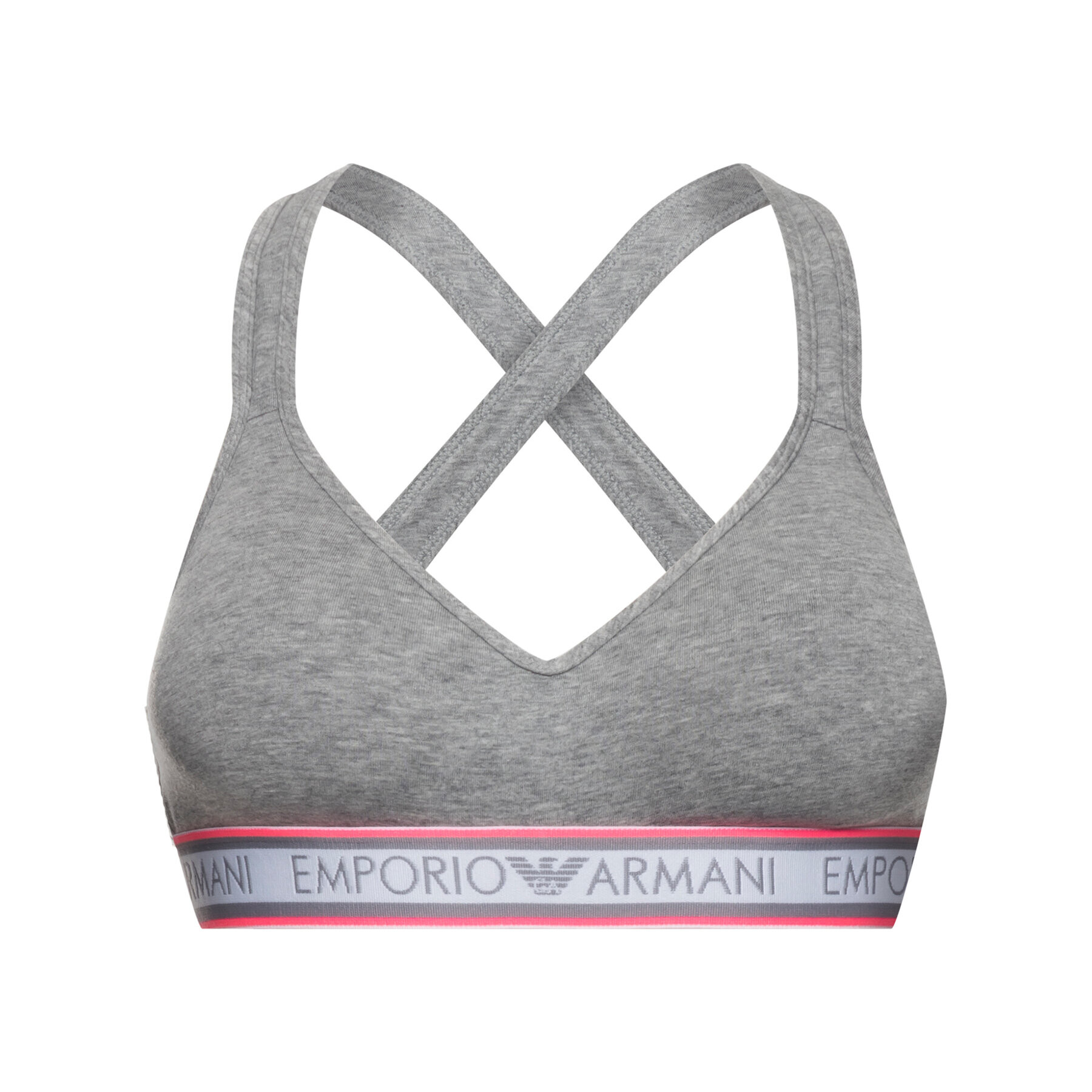 Emporio Armani Underwear Podprsenkový top 163995 9P217 01548 Sivá - Pepit.sk