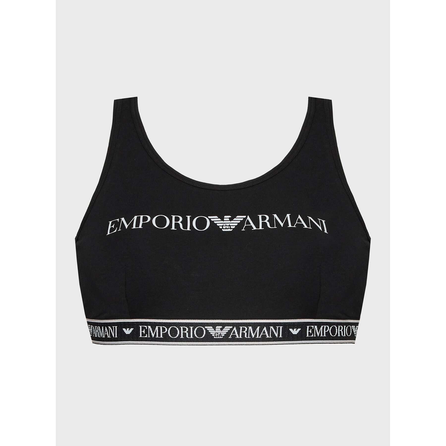 Emporio Armani Underwear Podprsenkový top 164403 2F227 00020 Čierna - Pepit.sk