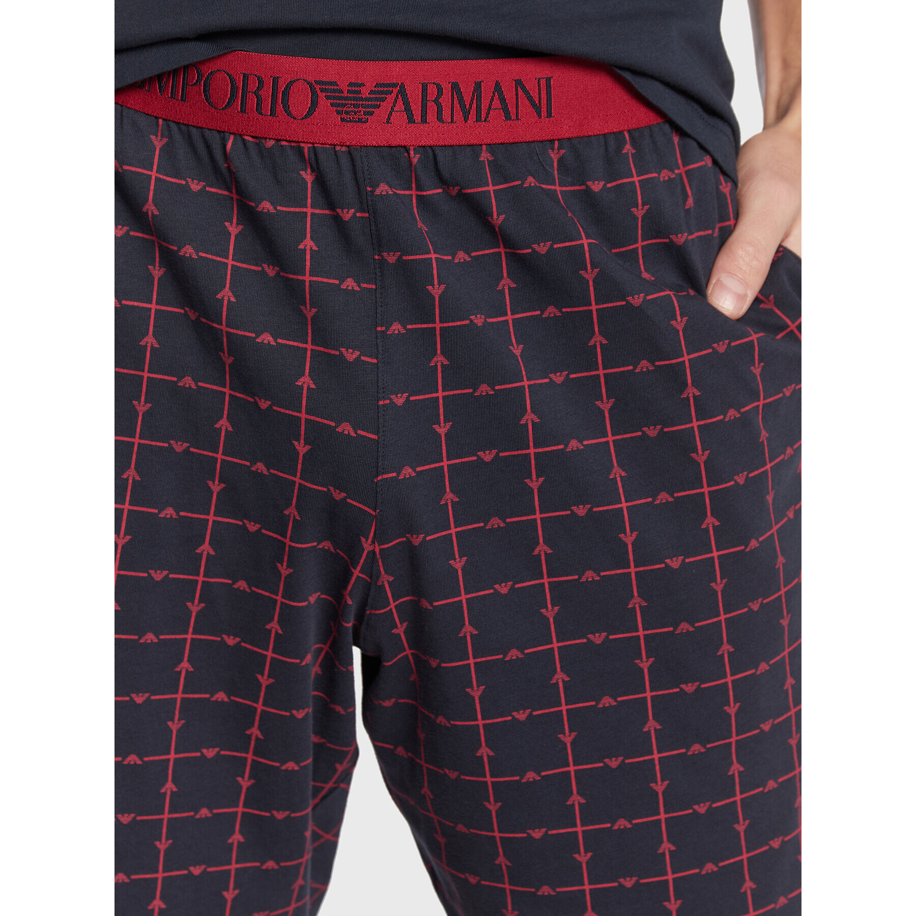 Emporio Armani Underwear Pyžamo 111360 2F567 15636 Tmavomodrá Regular Fit - Pepit.sk