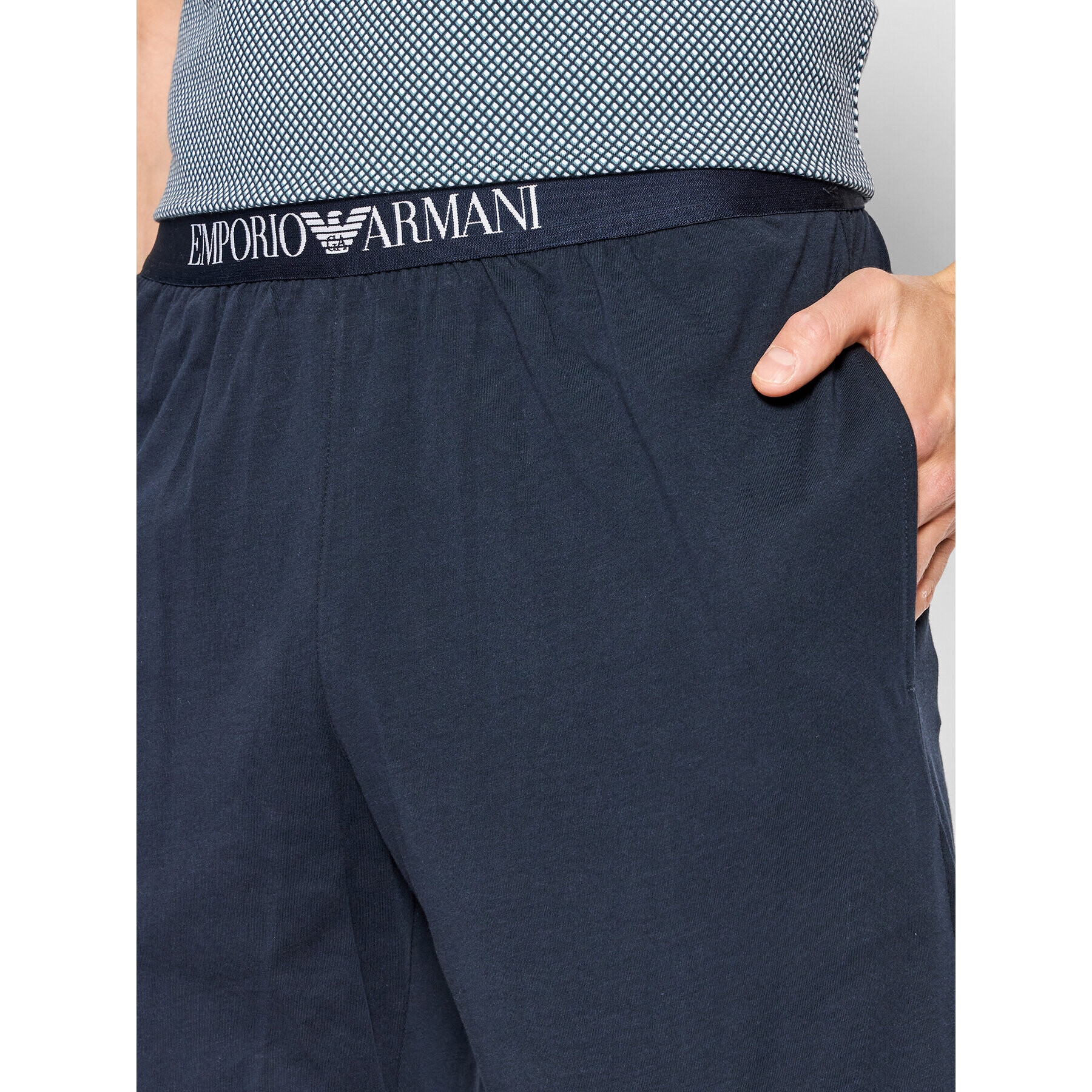 Emporio Armani Underwear Pyžamo 111360 2R567 79610 Tmavomodrá Regular Fit - Pepit.sk