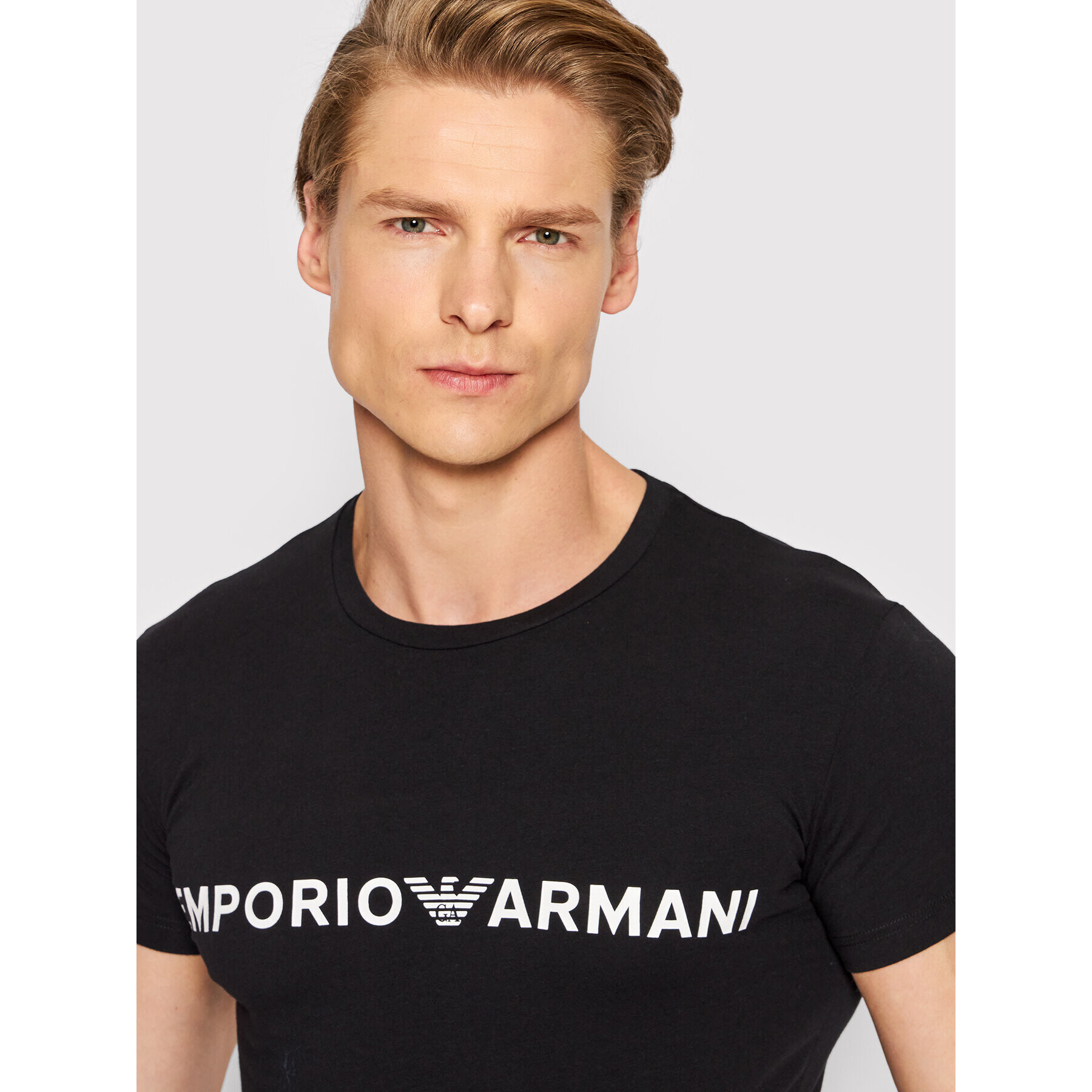 Emporio Armani Underwear Pyžamo 111604 2R516 00020 Čierna Regular Fit - Pepit.sk