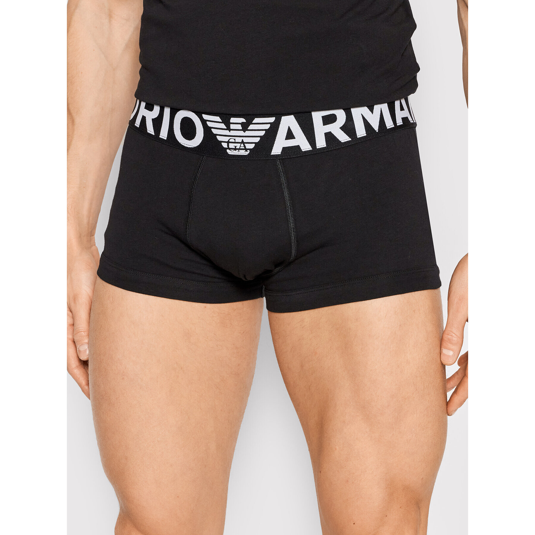 Emporio Armani Underwear Pyžamo 111604 2R516 00020 Čierna Regular Fit - Pepit.sk