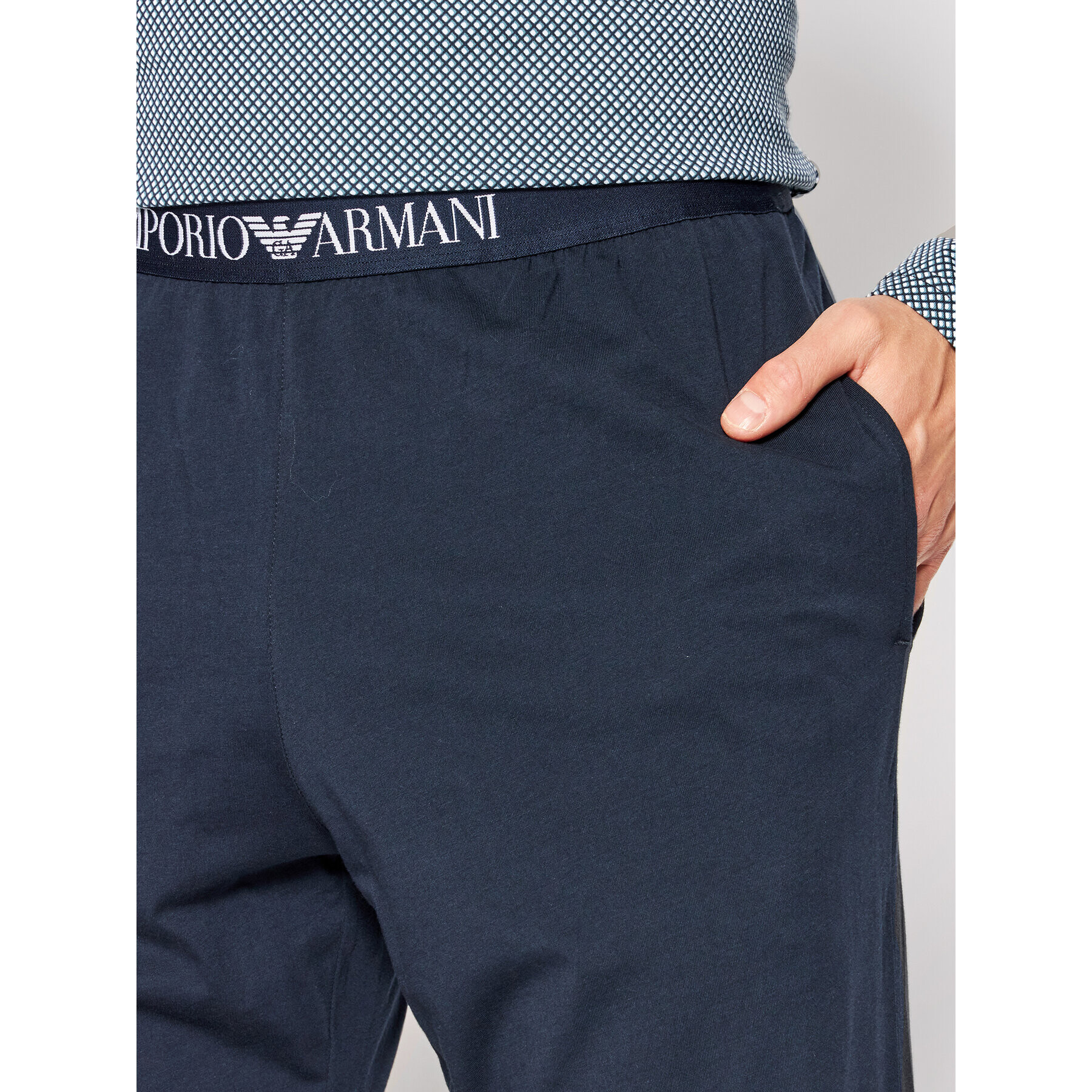 Emporio Armani Underwear Pyžamo 111791 2R567 79610 Tmavomodrá Regular Fit - Pepit.sk