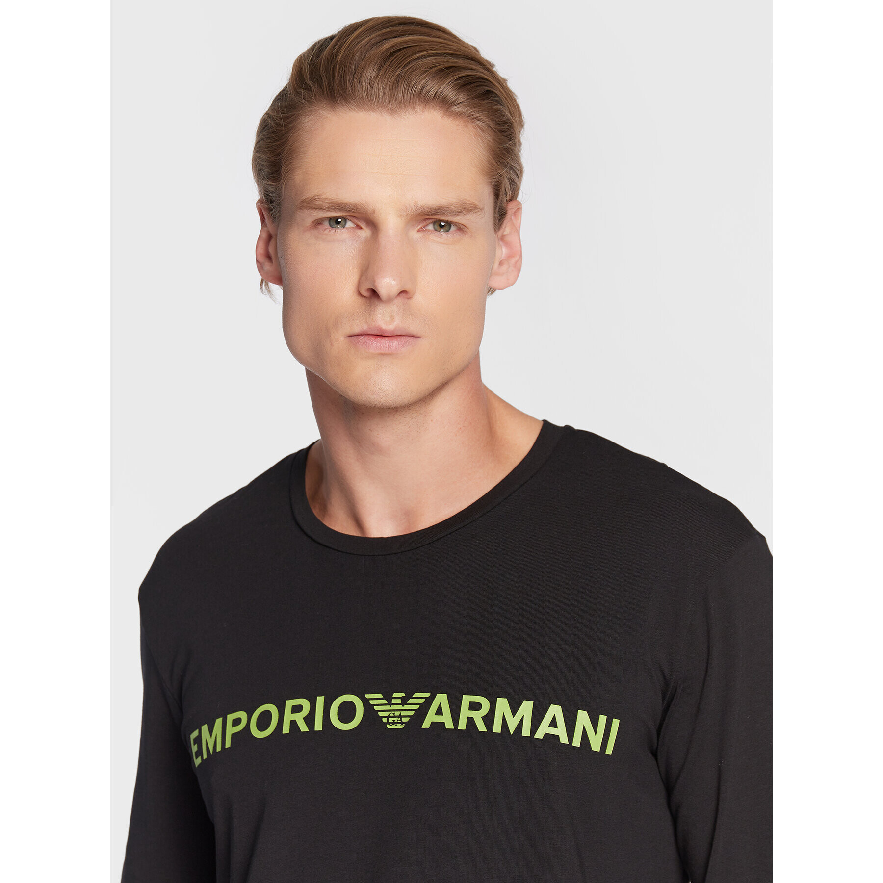 Emporio Armani Underwear Pyžamo 111907 2F516 00020 Čierna Regular Fit - Pepit.sk