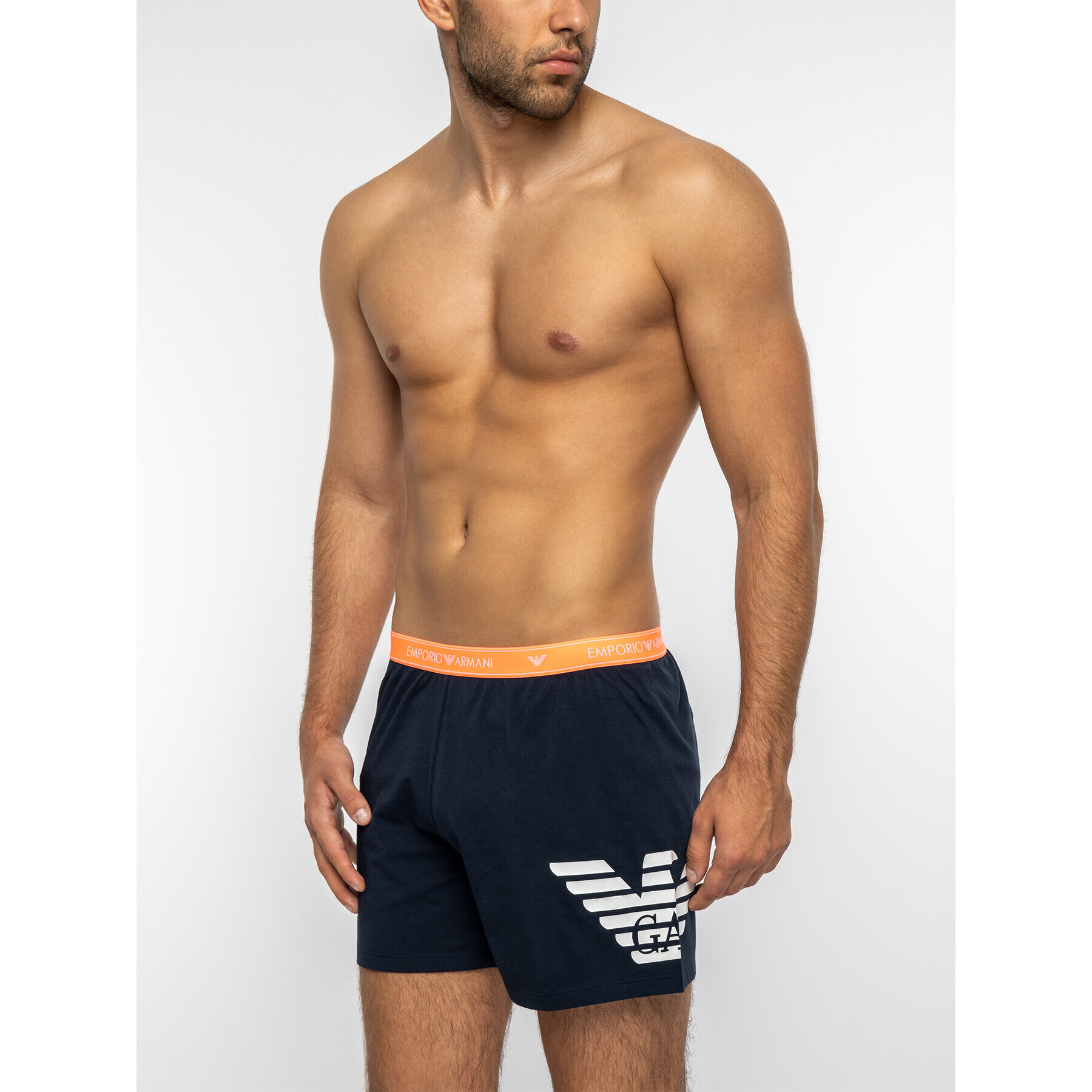 Emporio Armani Underwear Pyžamové šortky 164161 9P317 00135 Tmavomodrá - Pepit.sk