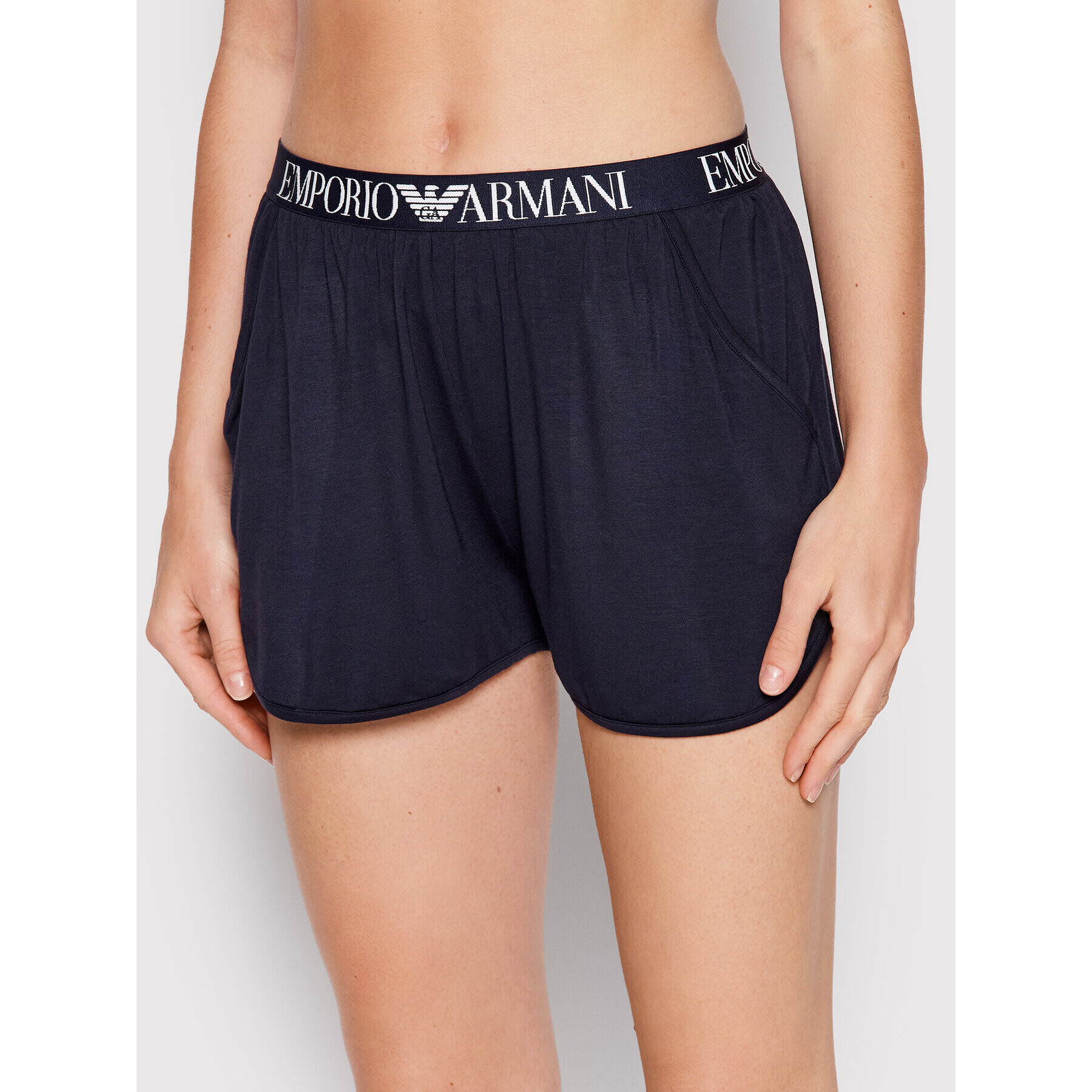 Emporio Armani Underwear Pyžamové šortky 262523 2R314 00135 Tmavomodrá Regular Fit - Pepit.sk