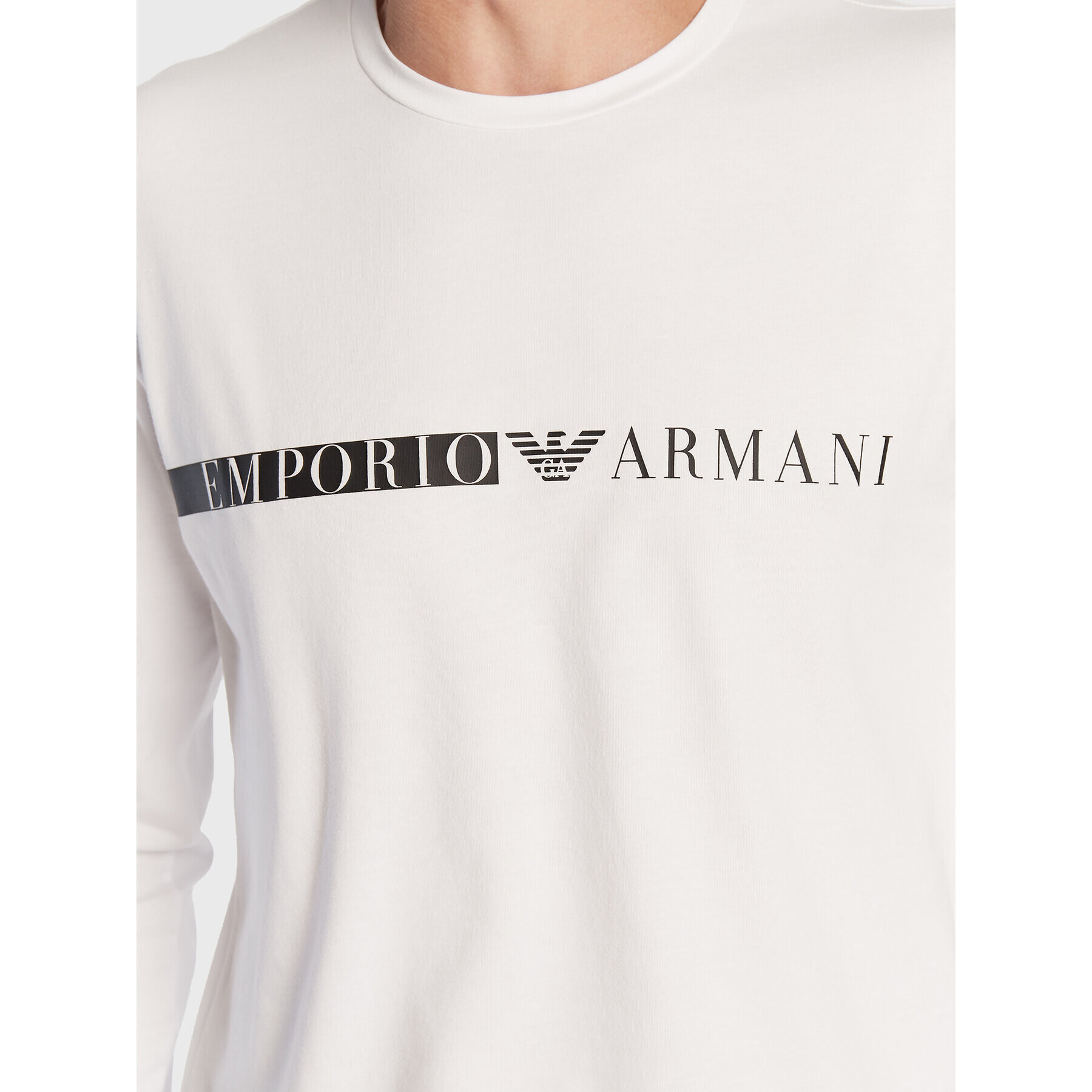 Emporio Armani Underwear S dlhými rukávmi 111984 2F525 00010 Biela Slim Fit - Pepit.sk