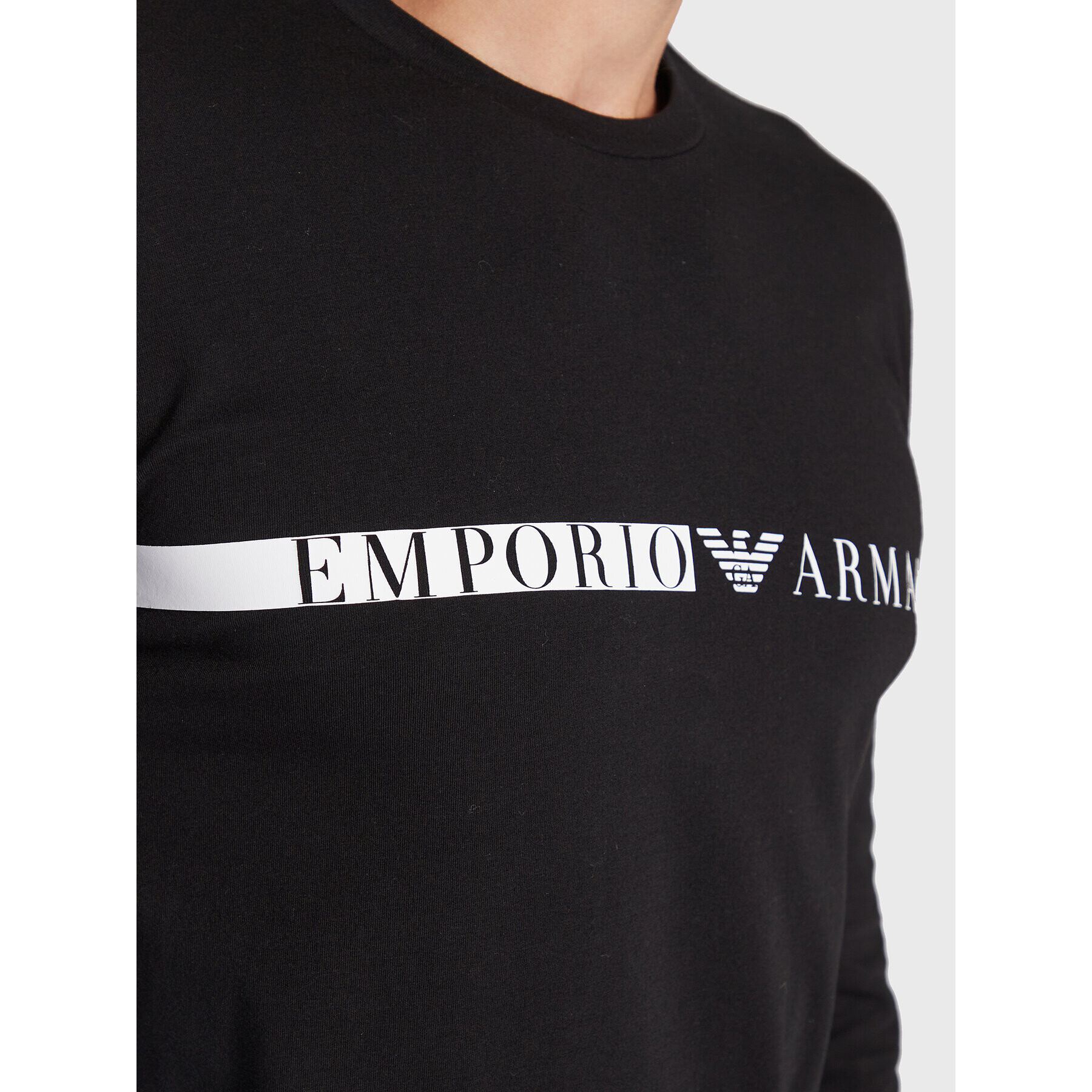 Emporio Armani Underwear S dlhými rukávmi 111984 2F525 00020 Čierna Slim Fit - Pepit.sk