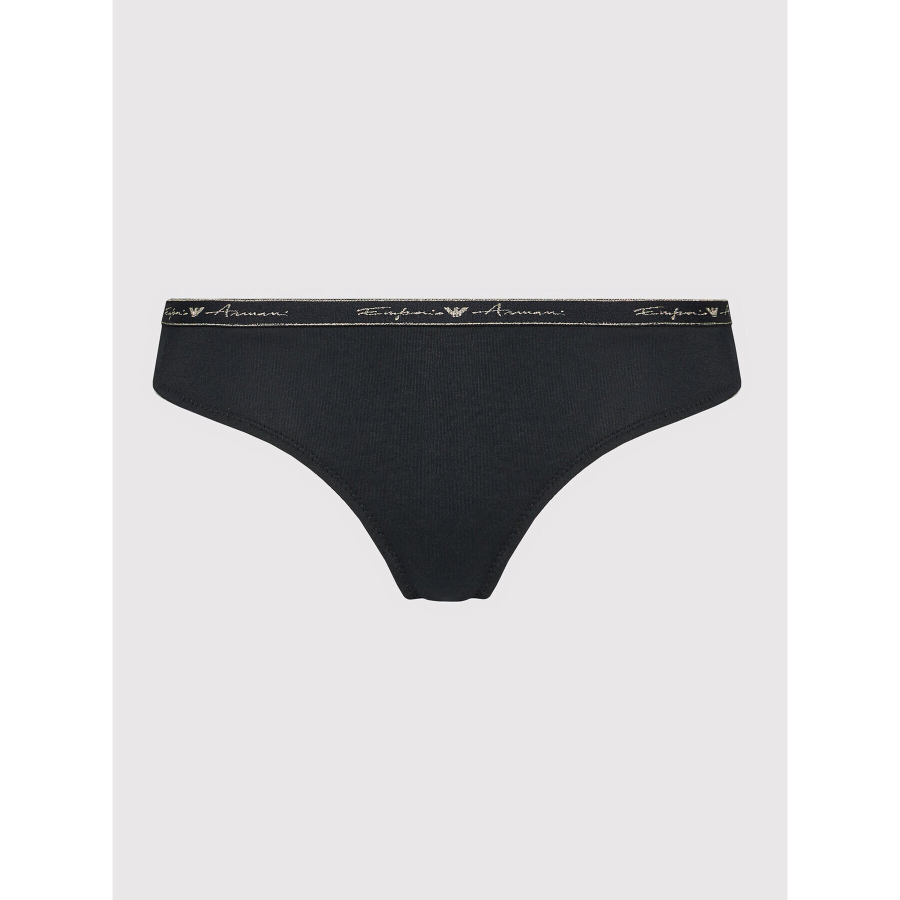 Emporio Armani Underwear Súprava 2 kusov brazílskych nohavičiek 163337 1A223 00020 Čierna - Pepit.sk