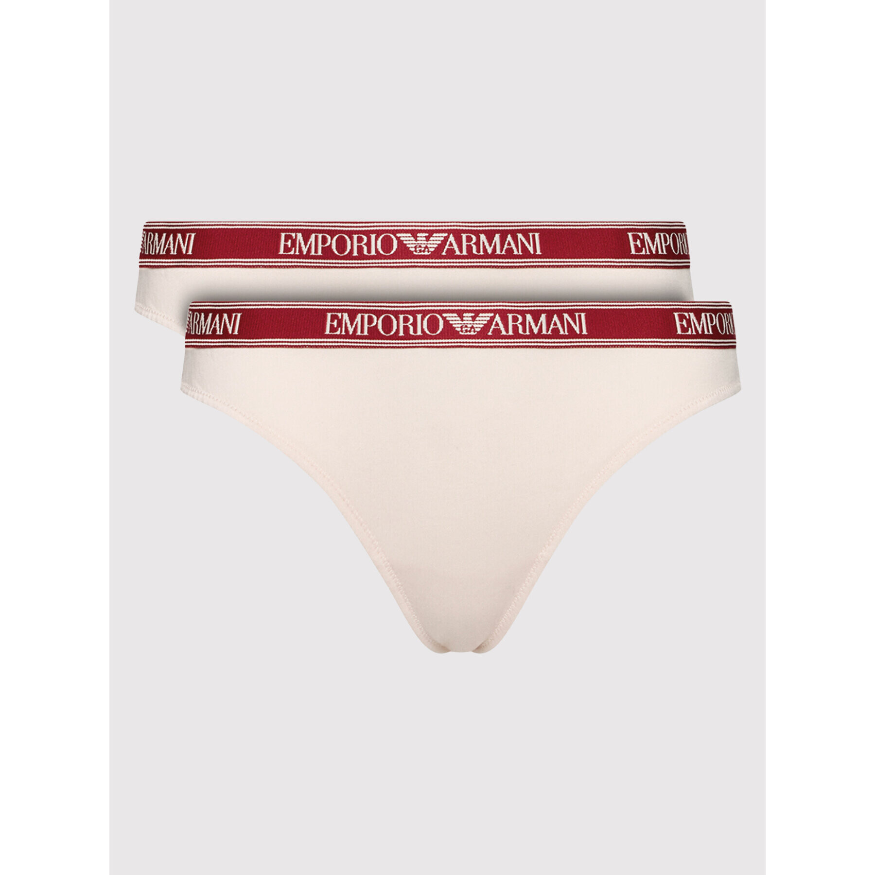 Emporio Armani Underwear Súprava 2 kusov brazílskych nohavičiek 163337 1A227 01212 Ružová - Pepit.sk