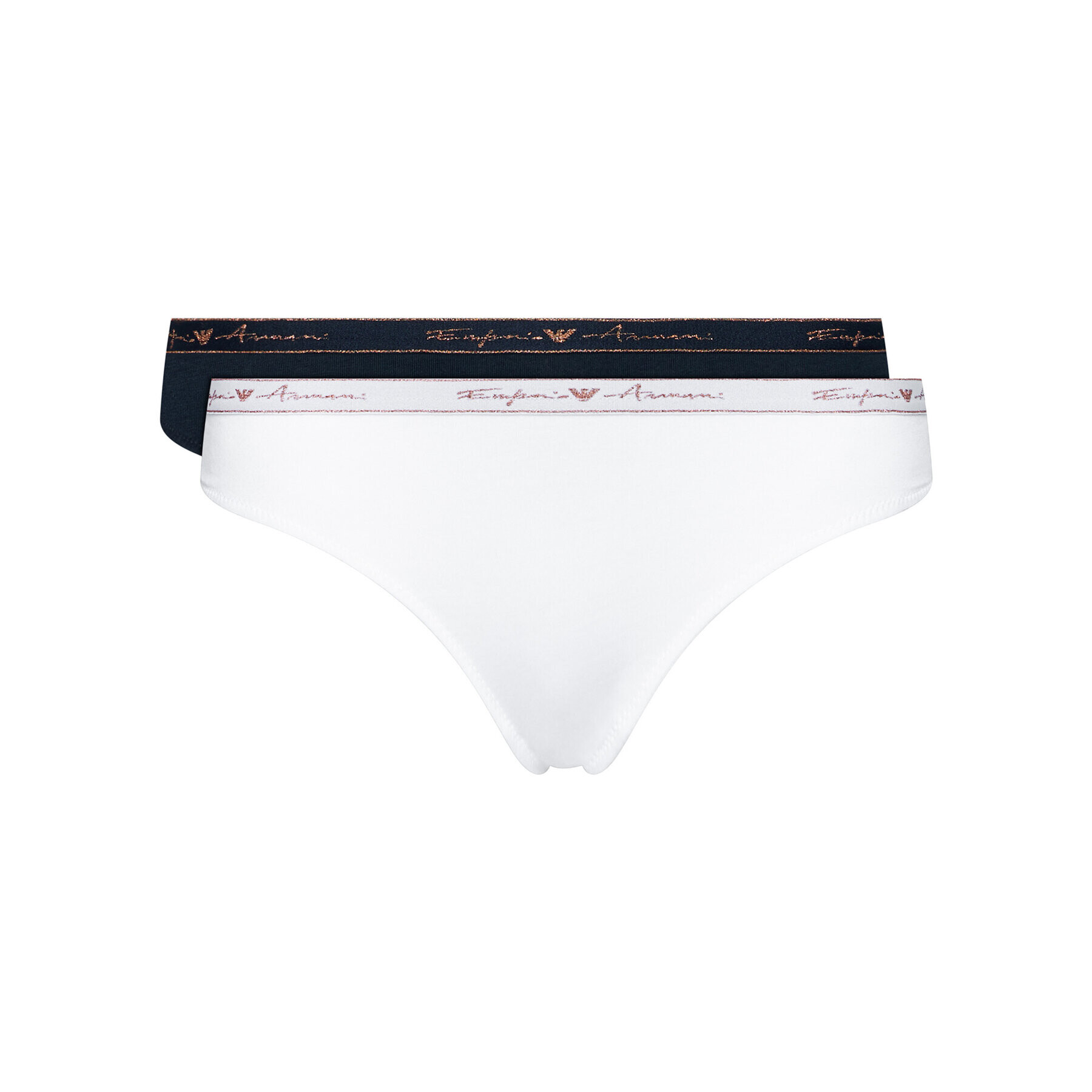 Emporio Armani Underwear Súprava 2 kusov klasických nohavičiek 163334 1P223 17135 Tmavomodrá - Pepit.sk