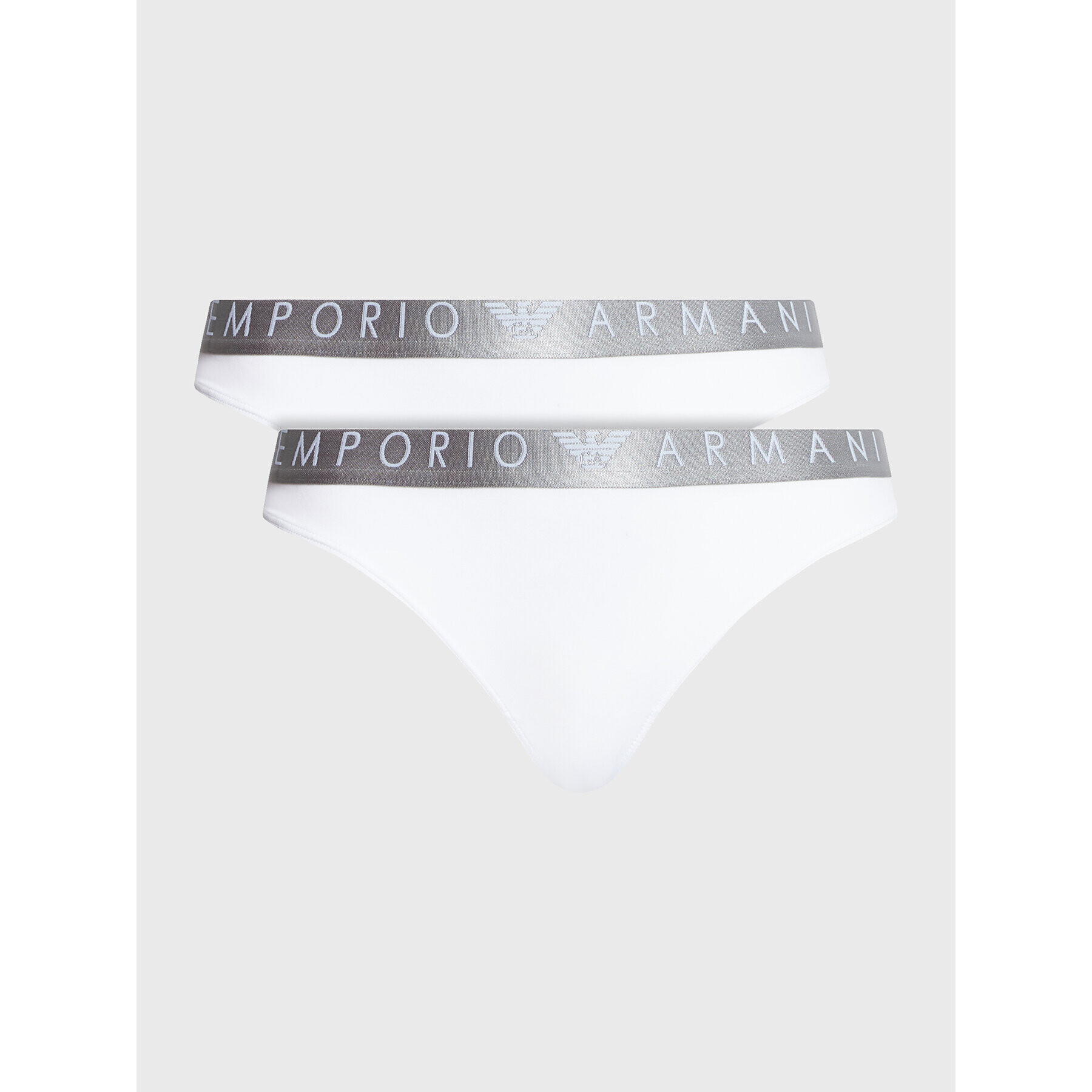 Emporio Armani Underwear Súprava 2 kusov klasických nohavičiek 163334 3R235 00010 Biela - Pepit.sk