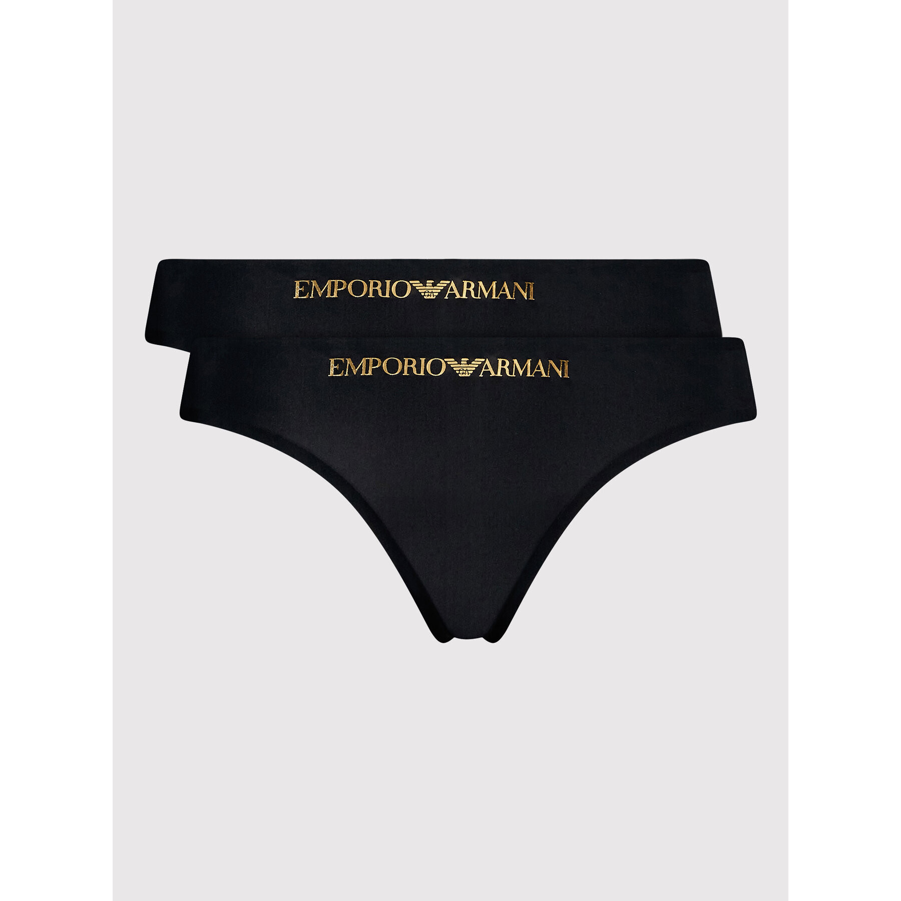 Emporio Armani Underwear Súprava 2 kusov nohavičiek 163334 2R384 00020 Čierna - Pepit.sk