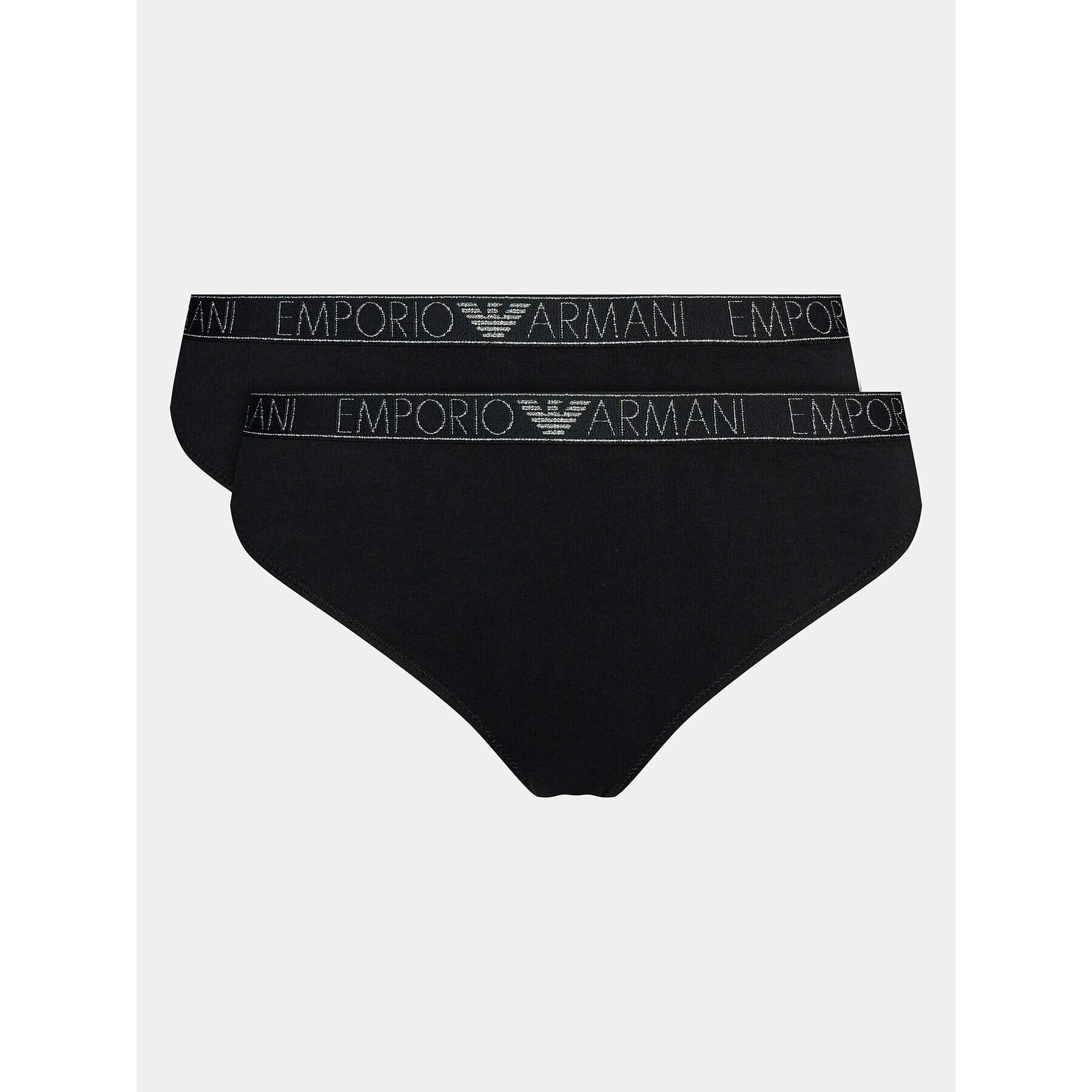 Emporio Armani Underwear Súprava 2 kusov nohavičiek 163334 3F223 00020 Čierna - Pepit.sk