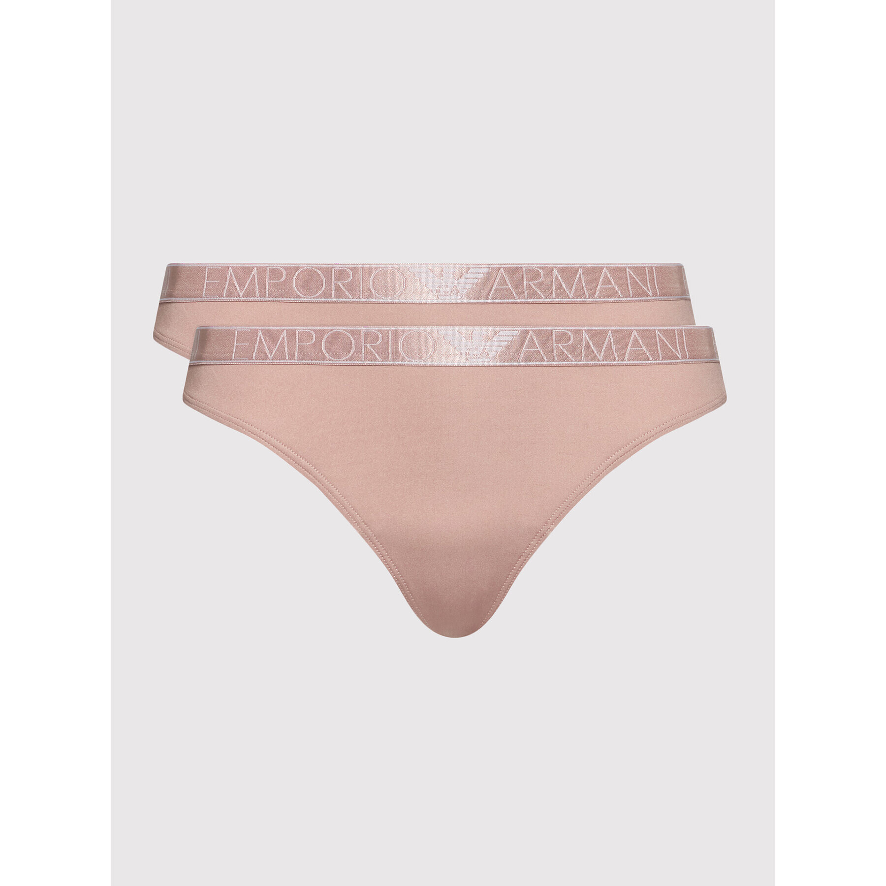 Emporio Armani Underwear Súprava 2 kusov stringových nohavičiek 163333 2R235 05671 Ružová - Pepit.sk