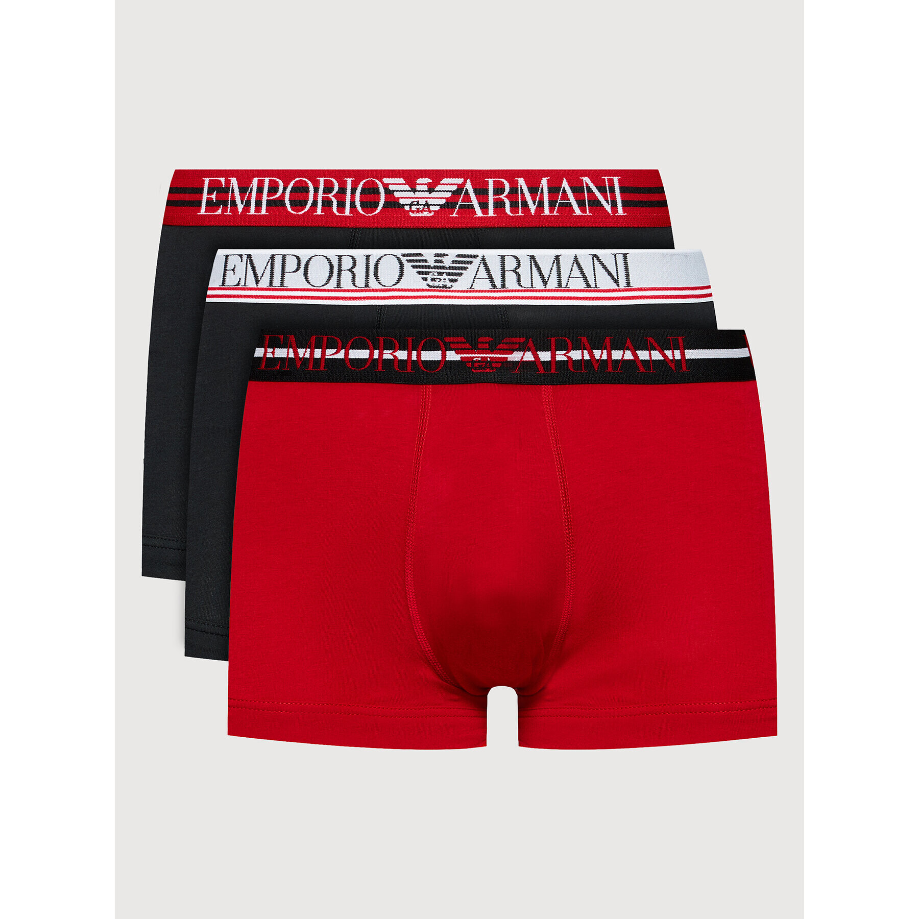 Emporio Armani Underwear Súprava 3 kusov boxeriek 111357 1A723 07921 Čierna - Pepit.sk