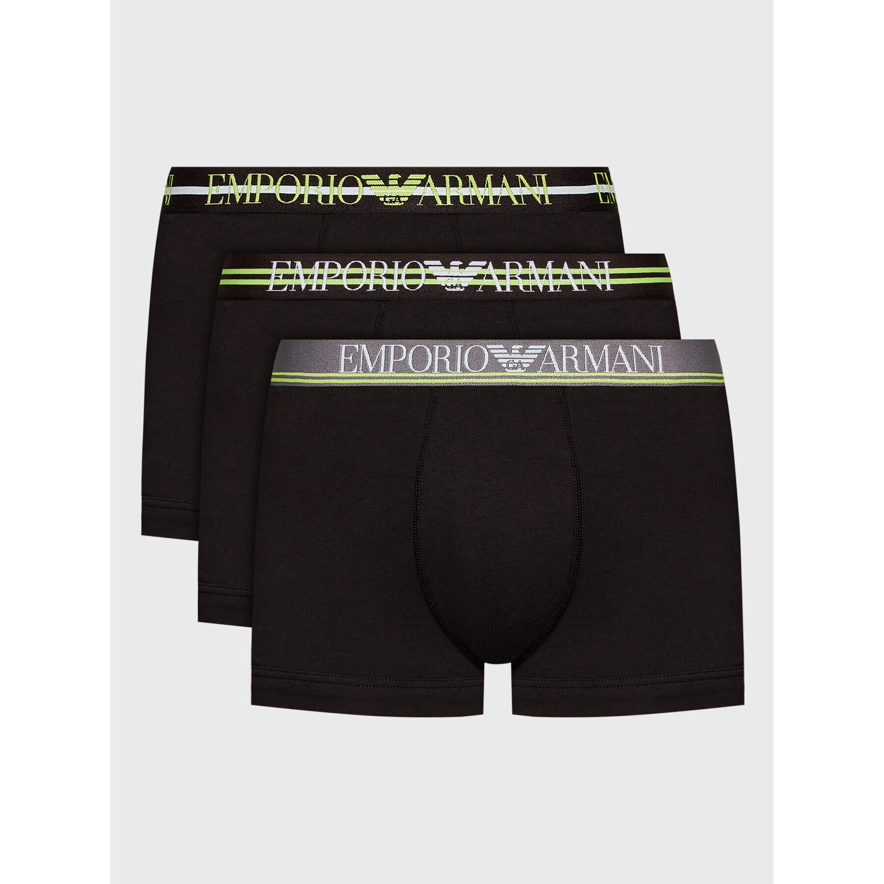 Emporio Armani Underwear Súprava 3 kusov boxeriek 111357 2F723 21320 Čierna - Pepit.sk