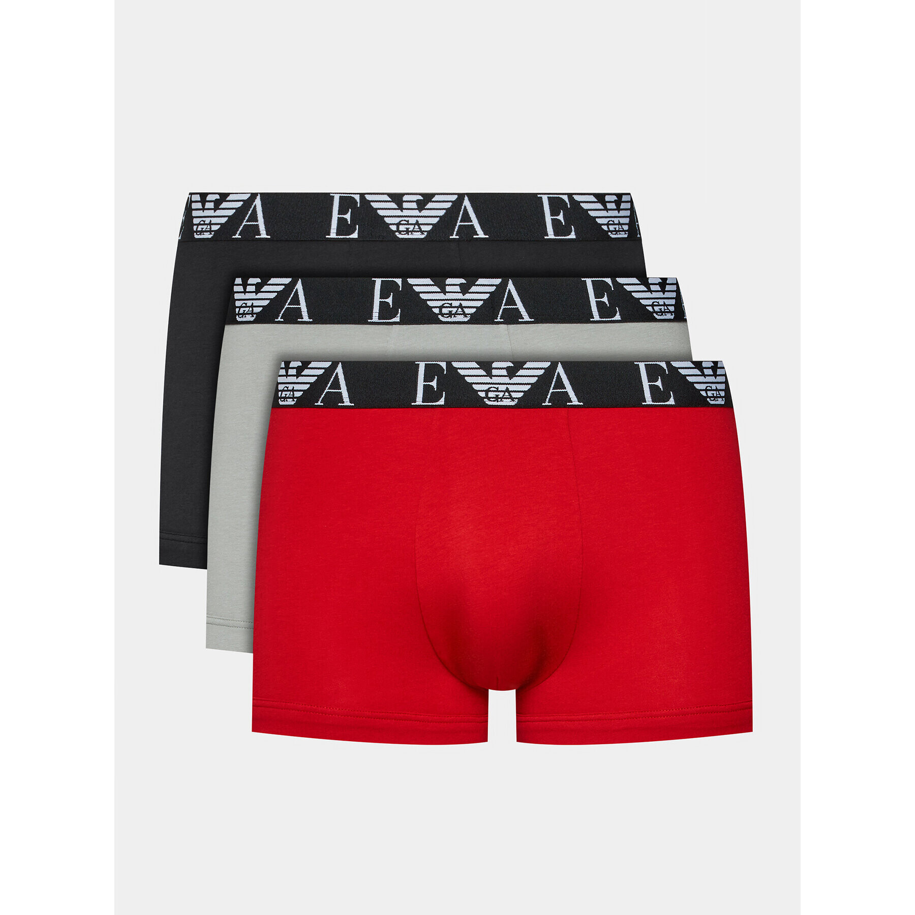 Emporio Armani Underwear Súprava 3 kusov boxeriek 111357 3F715 41074 Červená - Pepit.sk