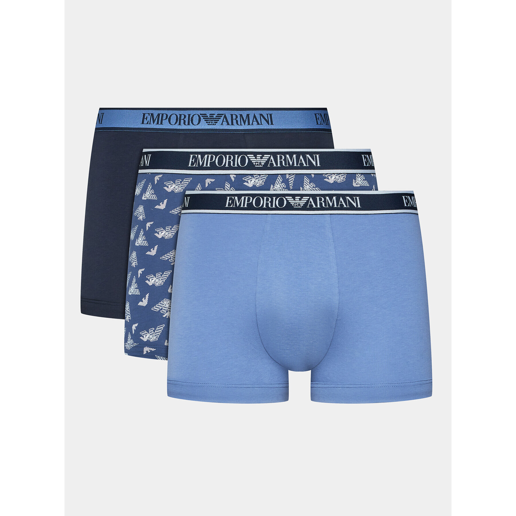 Emporio Armani Underwear Súprava 3 kusov boxeriek 111357 3F717 04937 Tmavomodrá - Pepit.sk