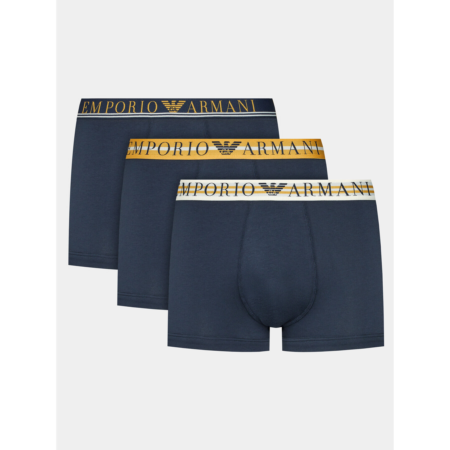 Emporio Armani Underwear Súprava 3 kusov boxeriek 111357 3F723 70435 Tmavomodrá - Pepit.sk