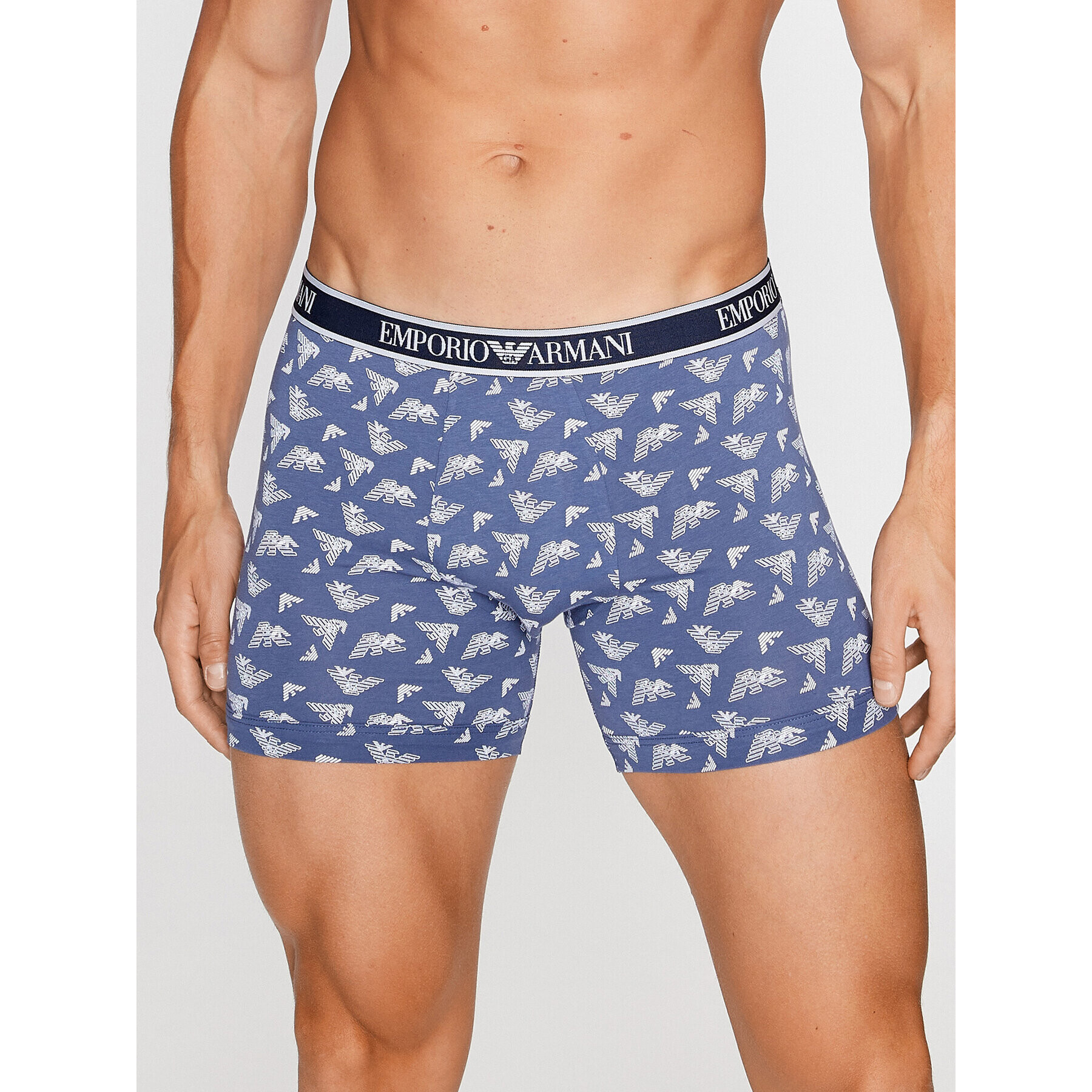 Emporio Armani Underwear Súprava 3 kusov boxeriek 111473 3F717 04937 Modrá - Pepit.sk