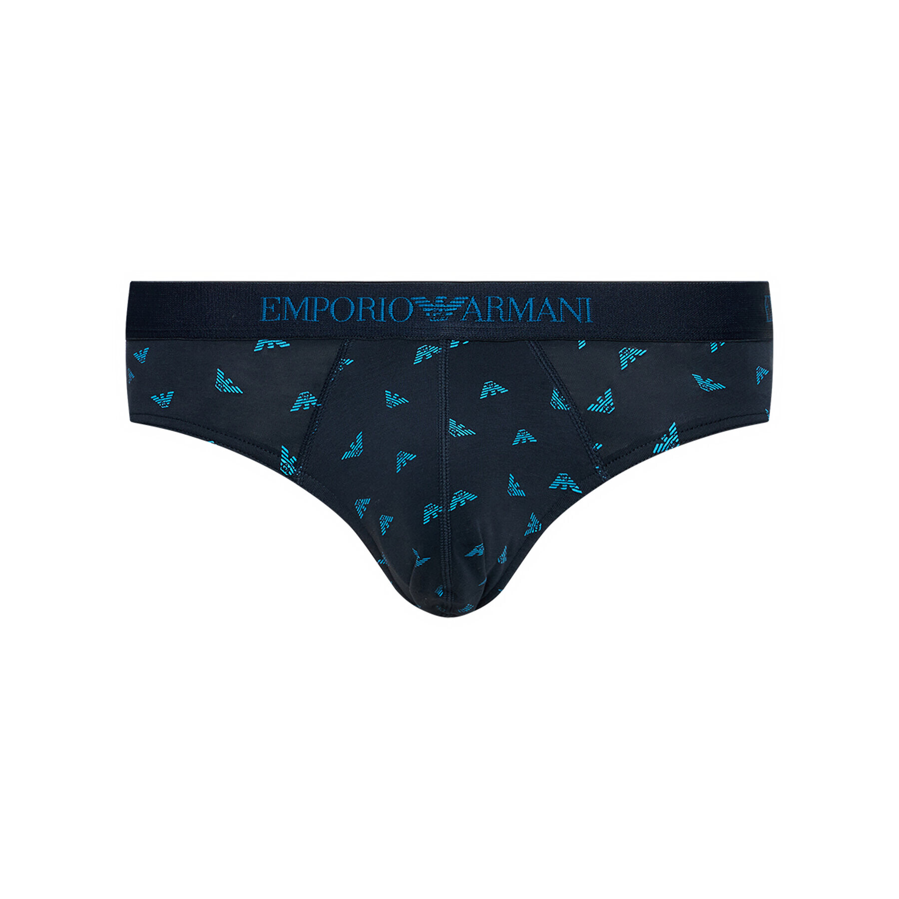 Emporio Armani Underwear Súprava 3 kusov slipov 111624 1P722 76135 Tmavomodrá - Pepit.sk