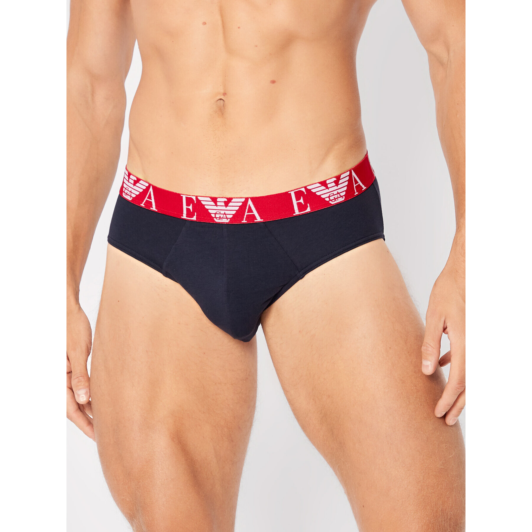 Emporio Armani Underwear Súprava 3 kusov slipov 111734 2F715 70435 Tmavomodrá - Pepit.sk