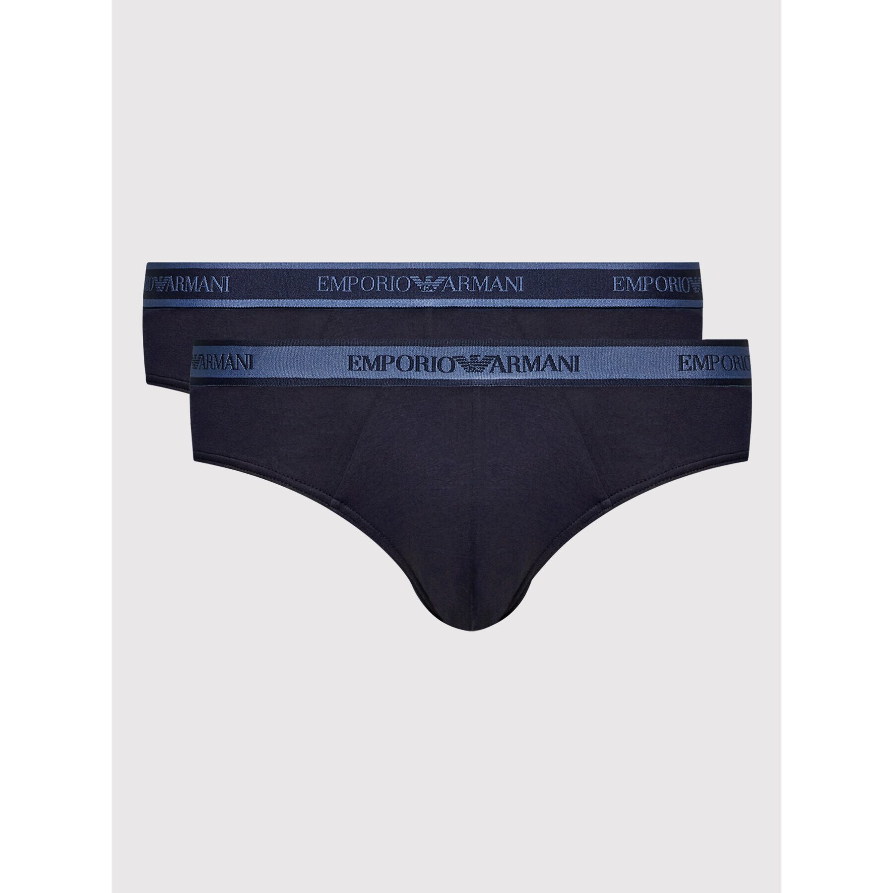 Emporio Armani Underwear Súprava 3 kusov slipov 111734 2F717 40035 Tmavomodrá - Pepit.sk