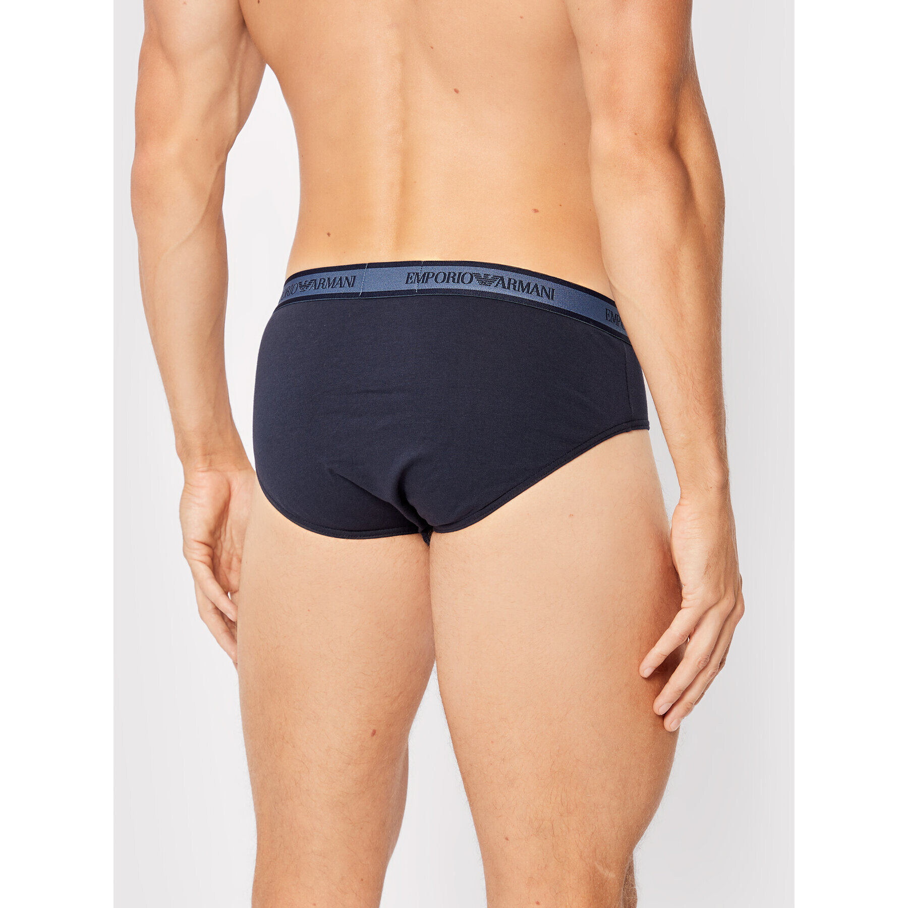 Emporio Armani Underwear Súprava 3 kusov slipov 111734 2F717 40035 Tmavomodrá - Pepit.sk