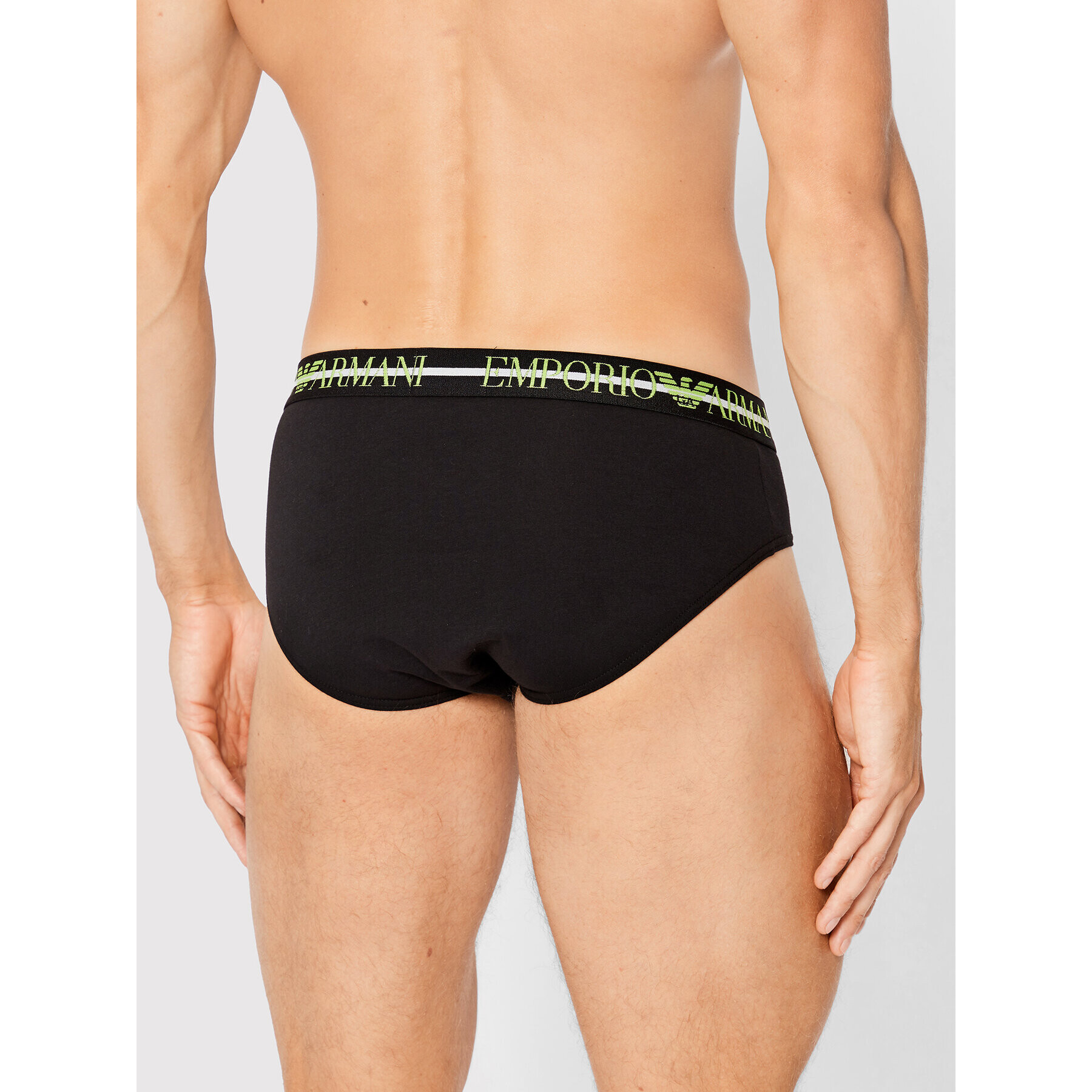 Emporio Armani Underwear Súprava 3 kusov slipov 111734 2F723 21320 Čierna - Pepit.sk