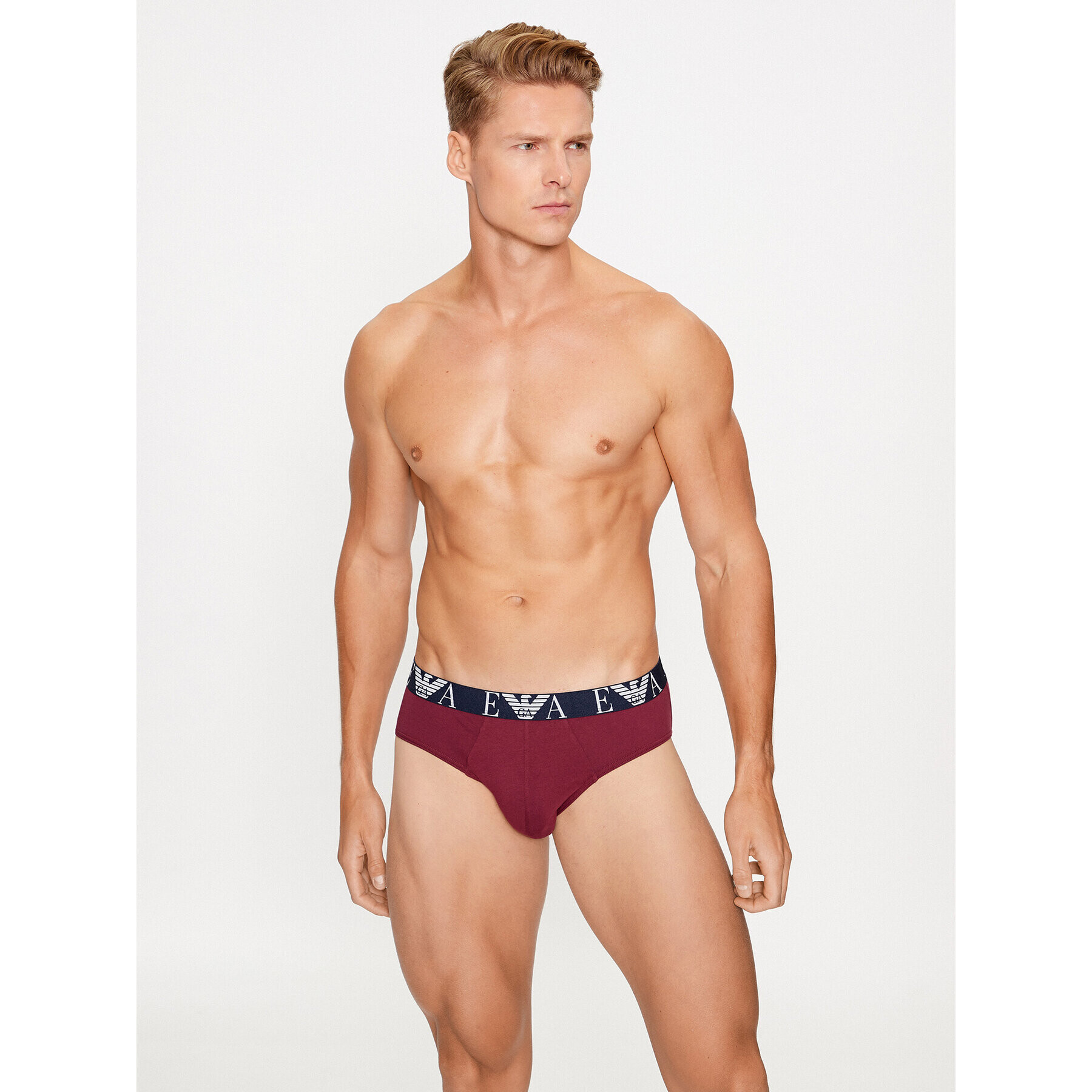 Emporio Armani Underwear Súprava 3 kusov slipov 111734 3F715 13911 Biela - Pepit.sk