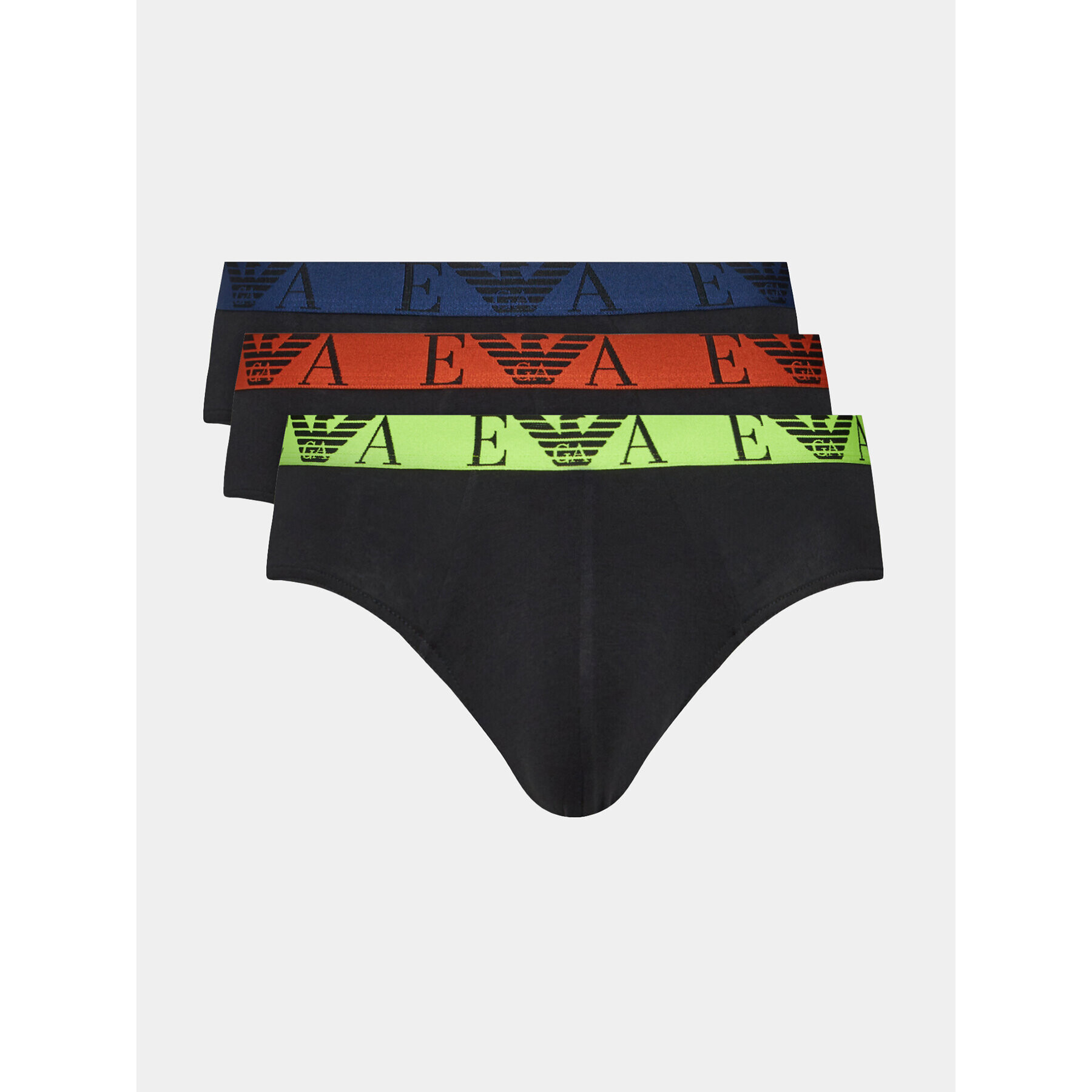 Emporio Armani Underwear Súprava 3 kusov slipov 111734 3F715 73320 Čierna - Pepit.sk