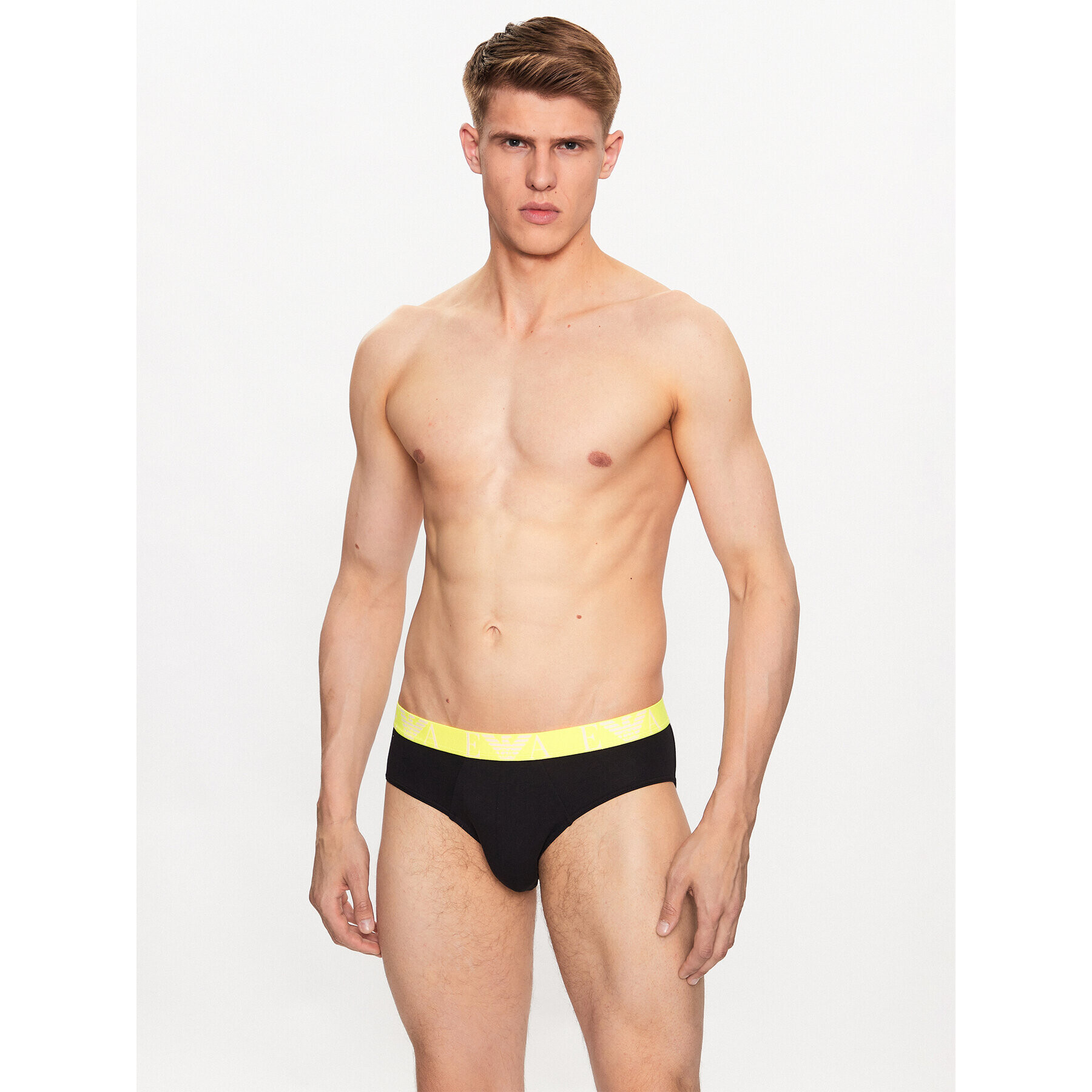 Emporio Armani Underwear Súprava 3 kusov slipov 111734 3R715 50620 Čierna - Pepit.sk